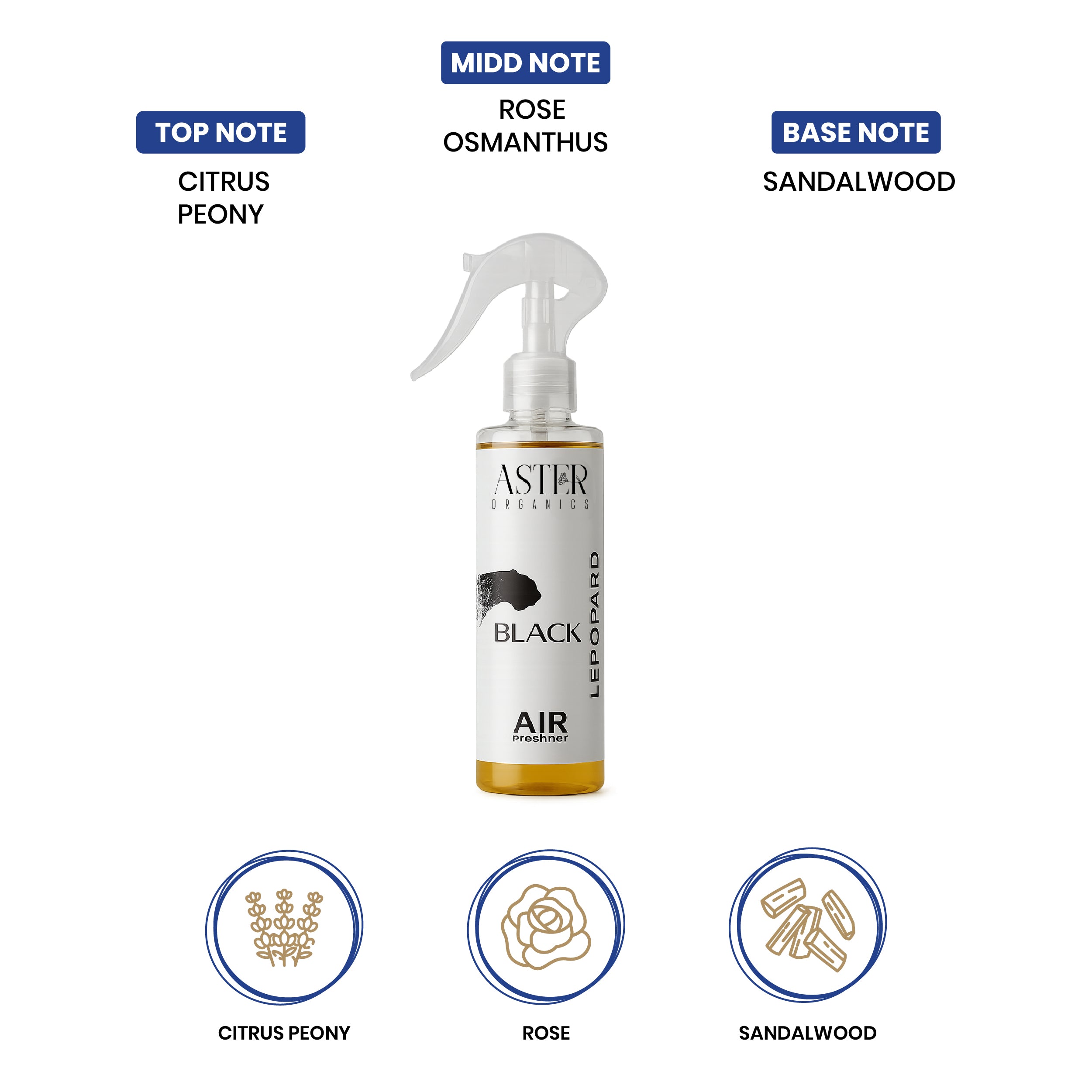Balck Lepopard - Air Freshener