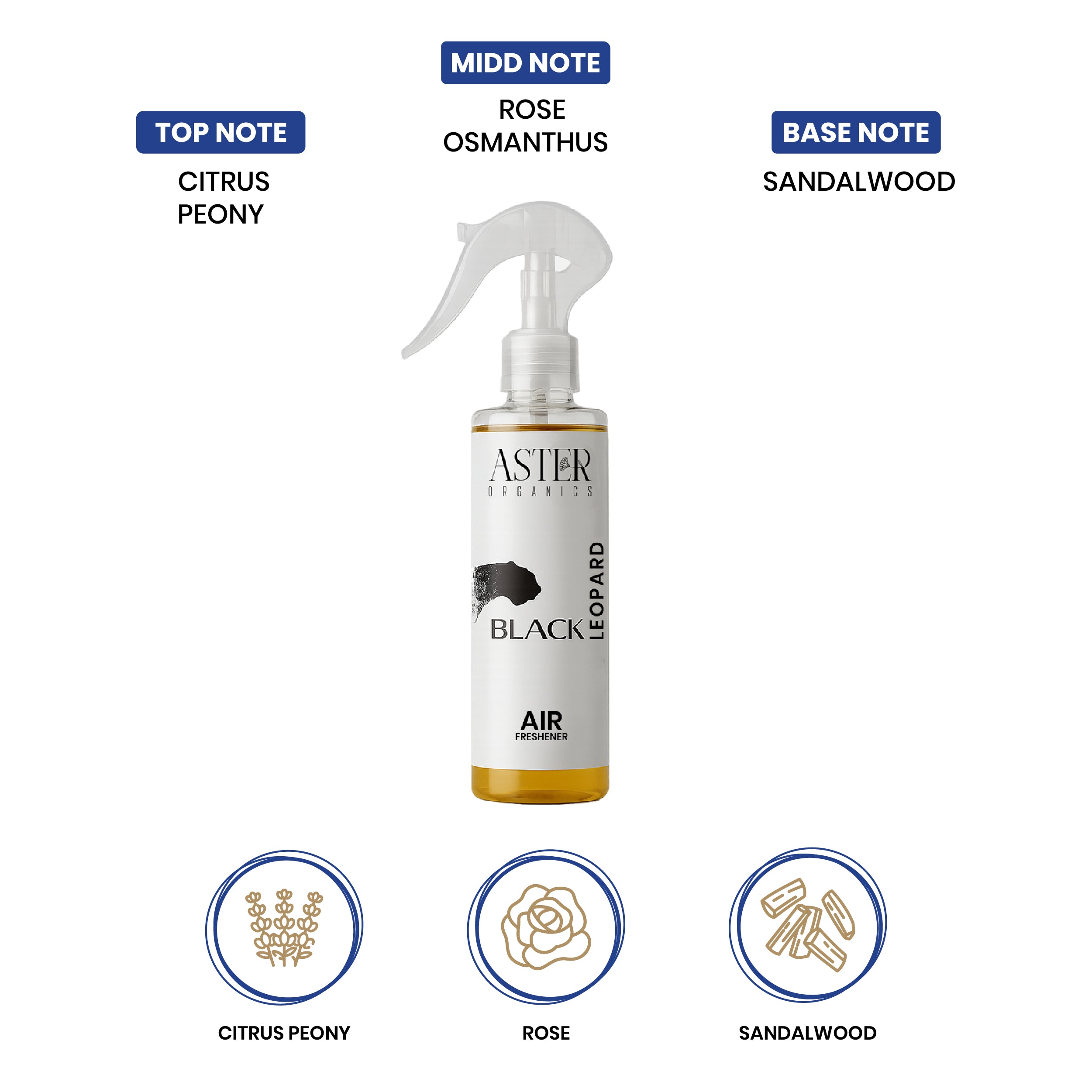 Black Leopard - Air Freshener