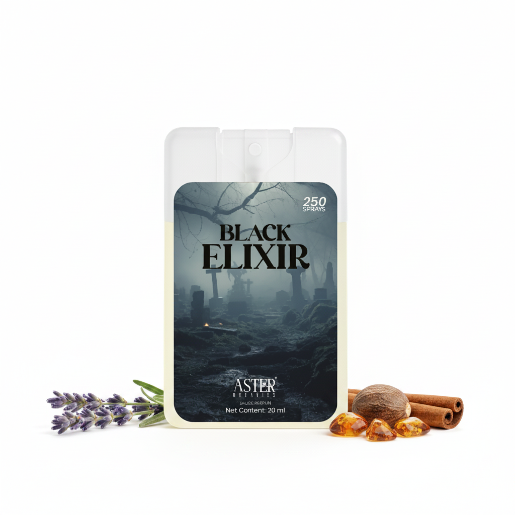Black Elixer Pocket Perfume for Unisex 20ml