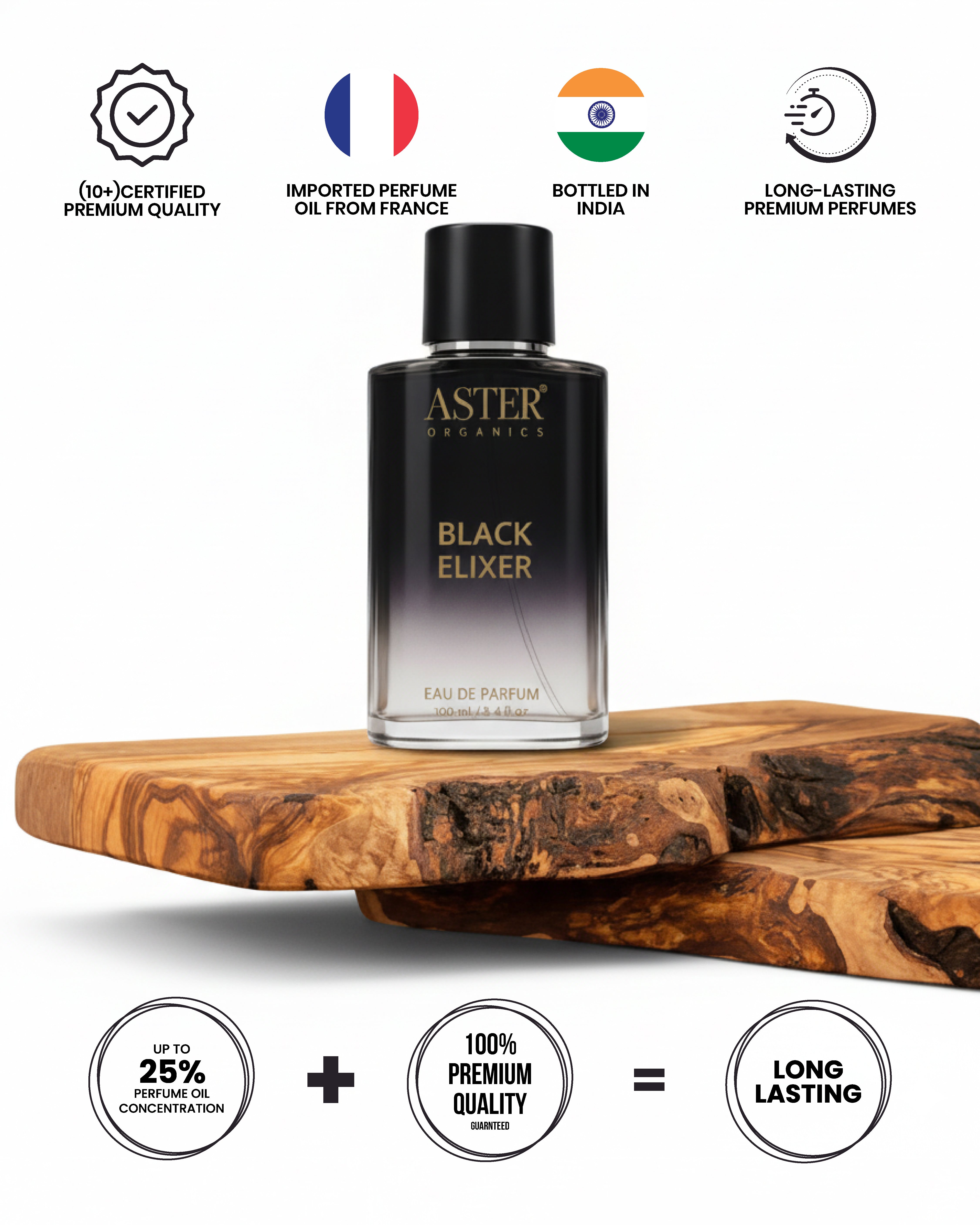 Black Elixer EDP for Unisex 100ml