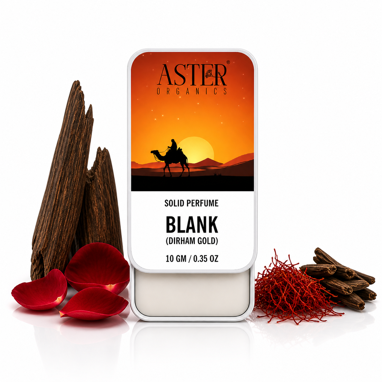Blank (Dirham Gold) Solid Perfume for Unisex