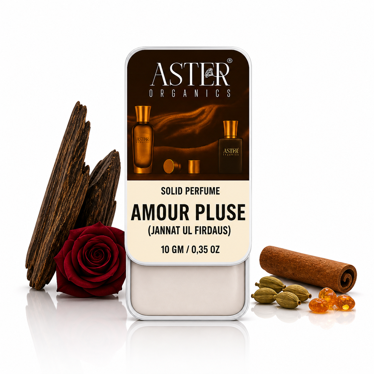 Amour Pluse Solid Perfume for Oud