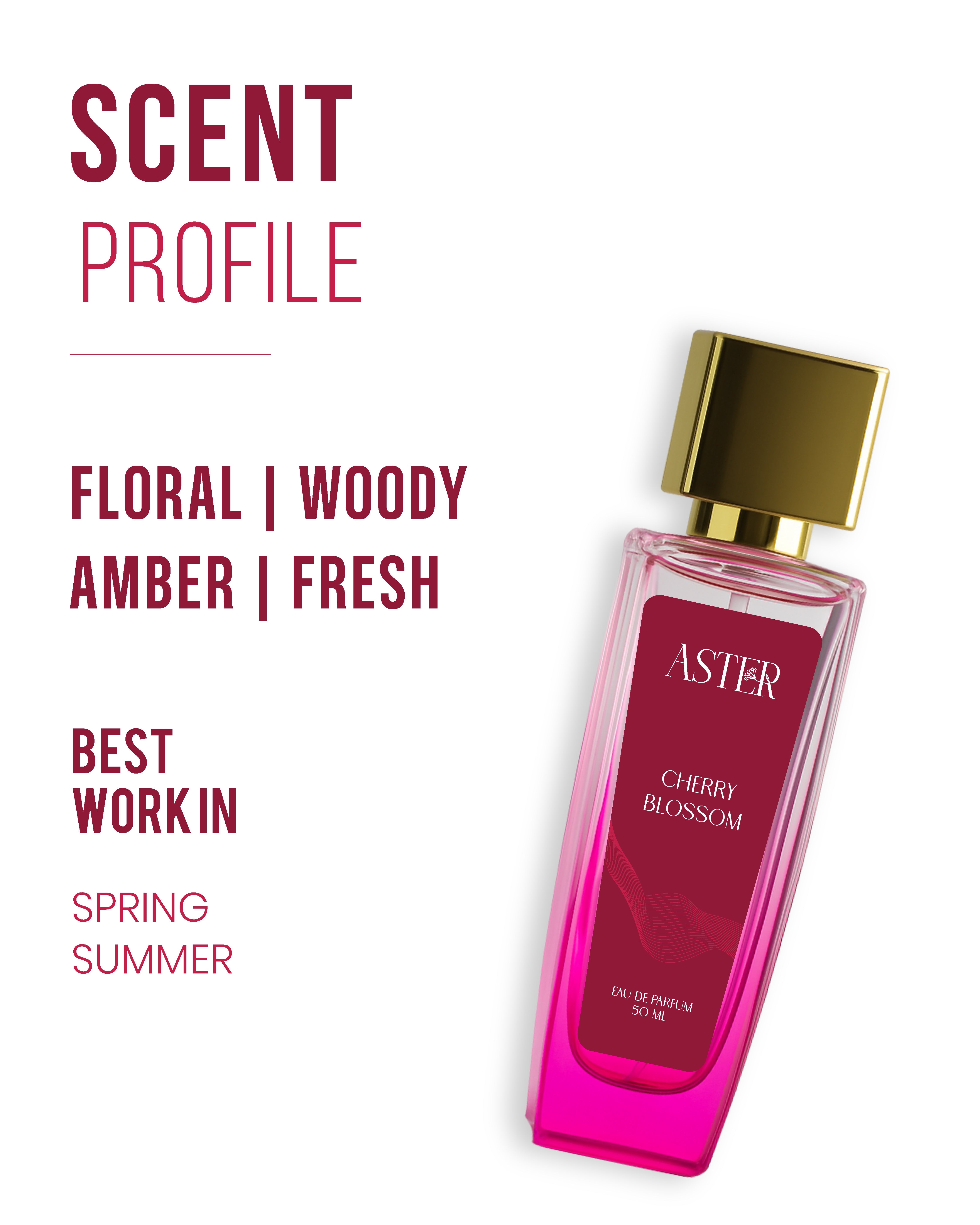 Cherry Blossom EDP for Woman 50ml