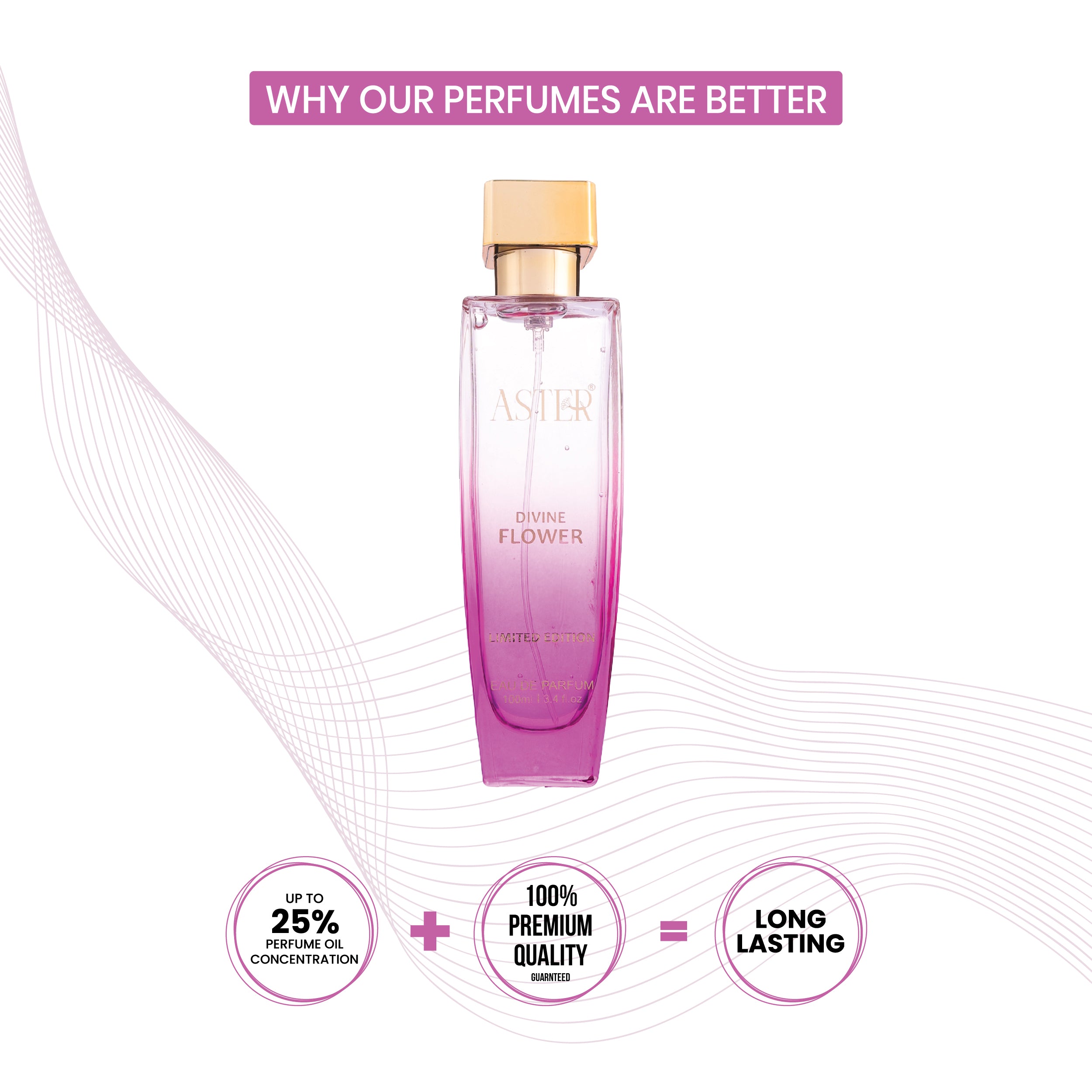Divine Flower EDP for Woman 100ml