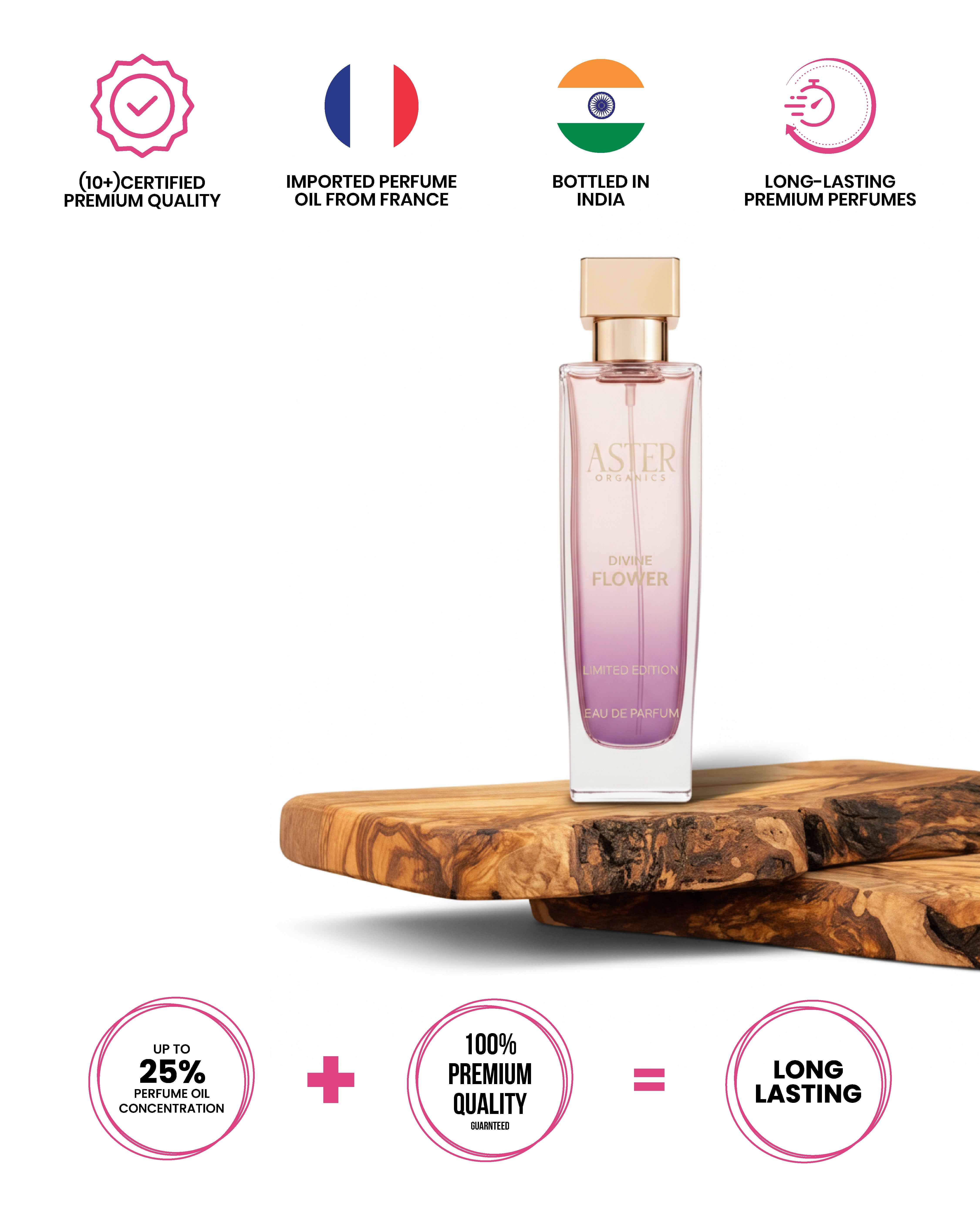 Divine Flower EDP for Woman 100ml