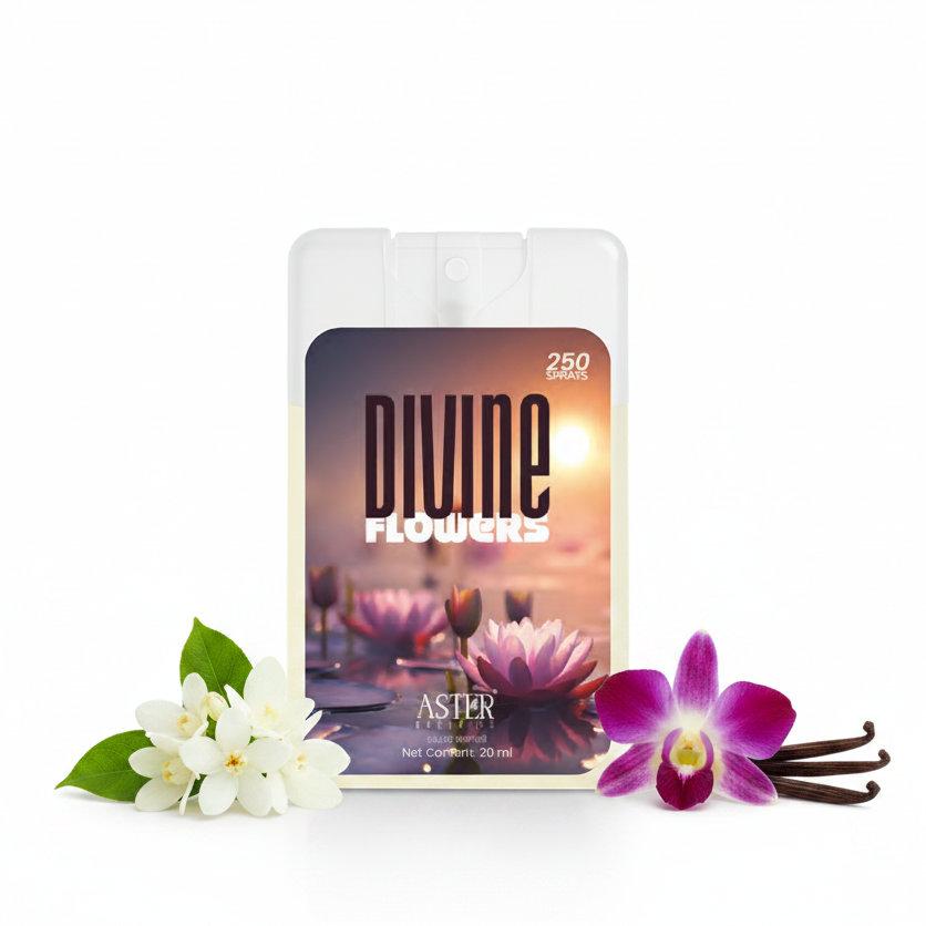 Divine Flower Pocket Perfume for Woman 20ml