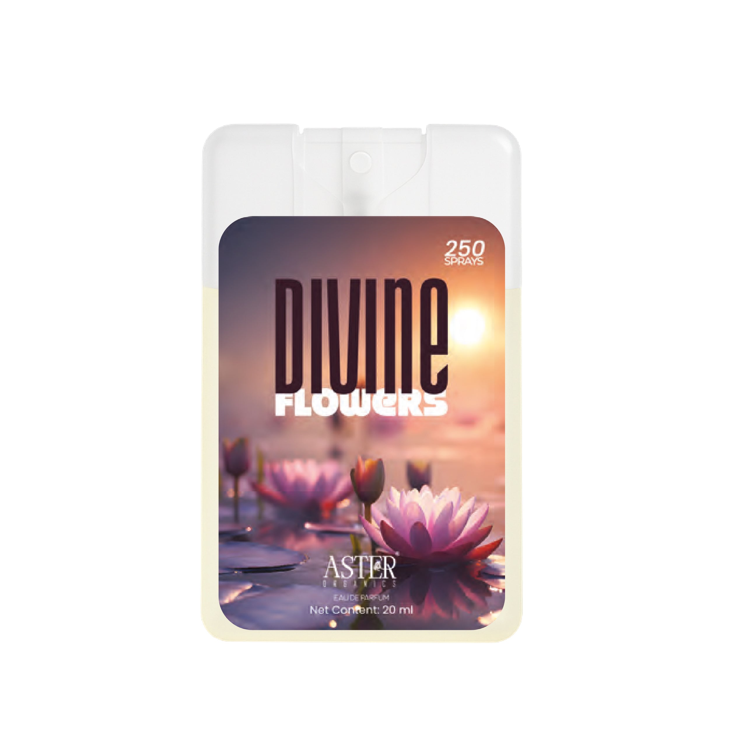 Divine Flower Pocket Perfume for Woman 20ml