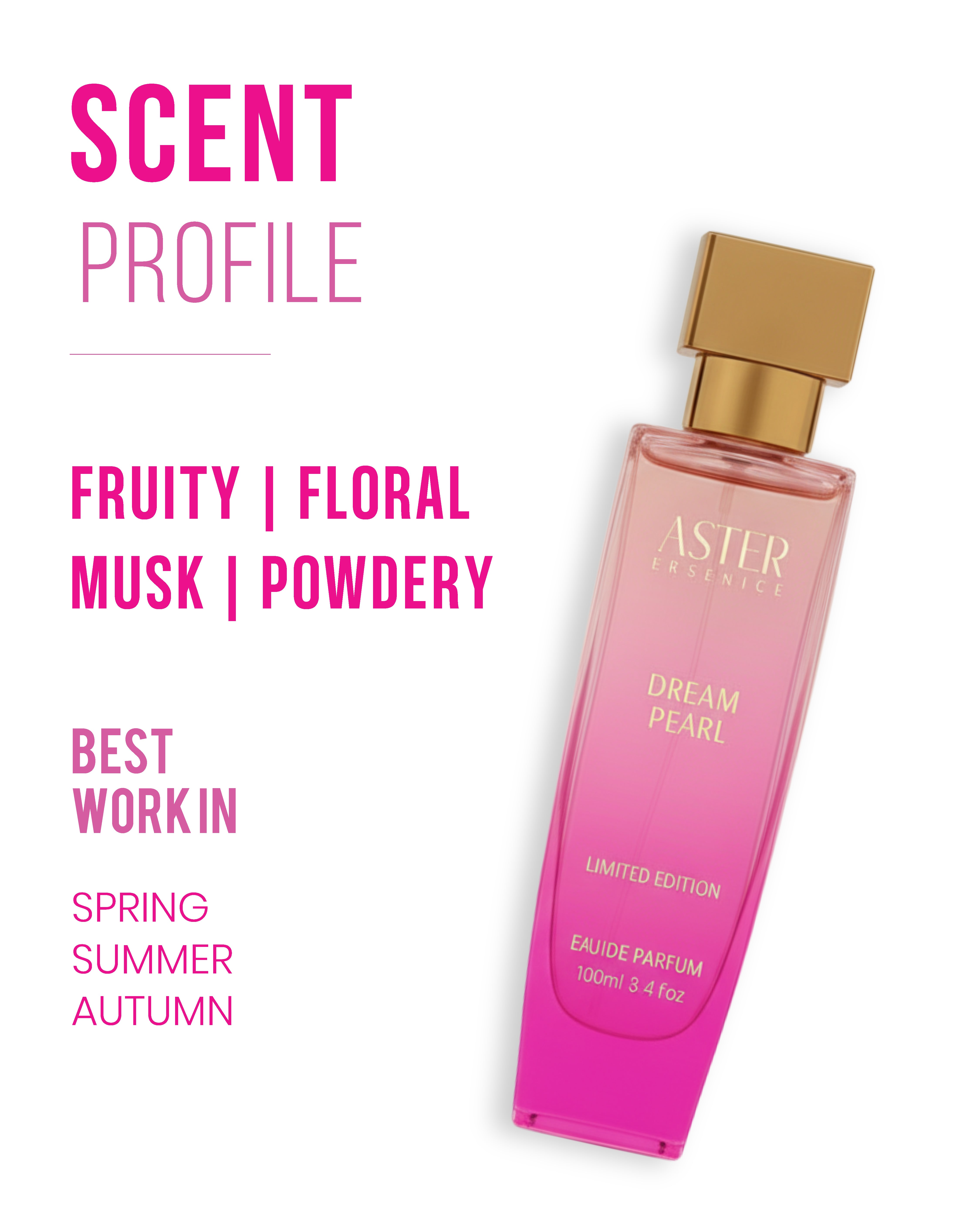 Dream Perl EDP for Woman 100ml perfume bottle
