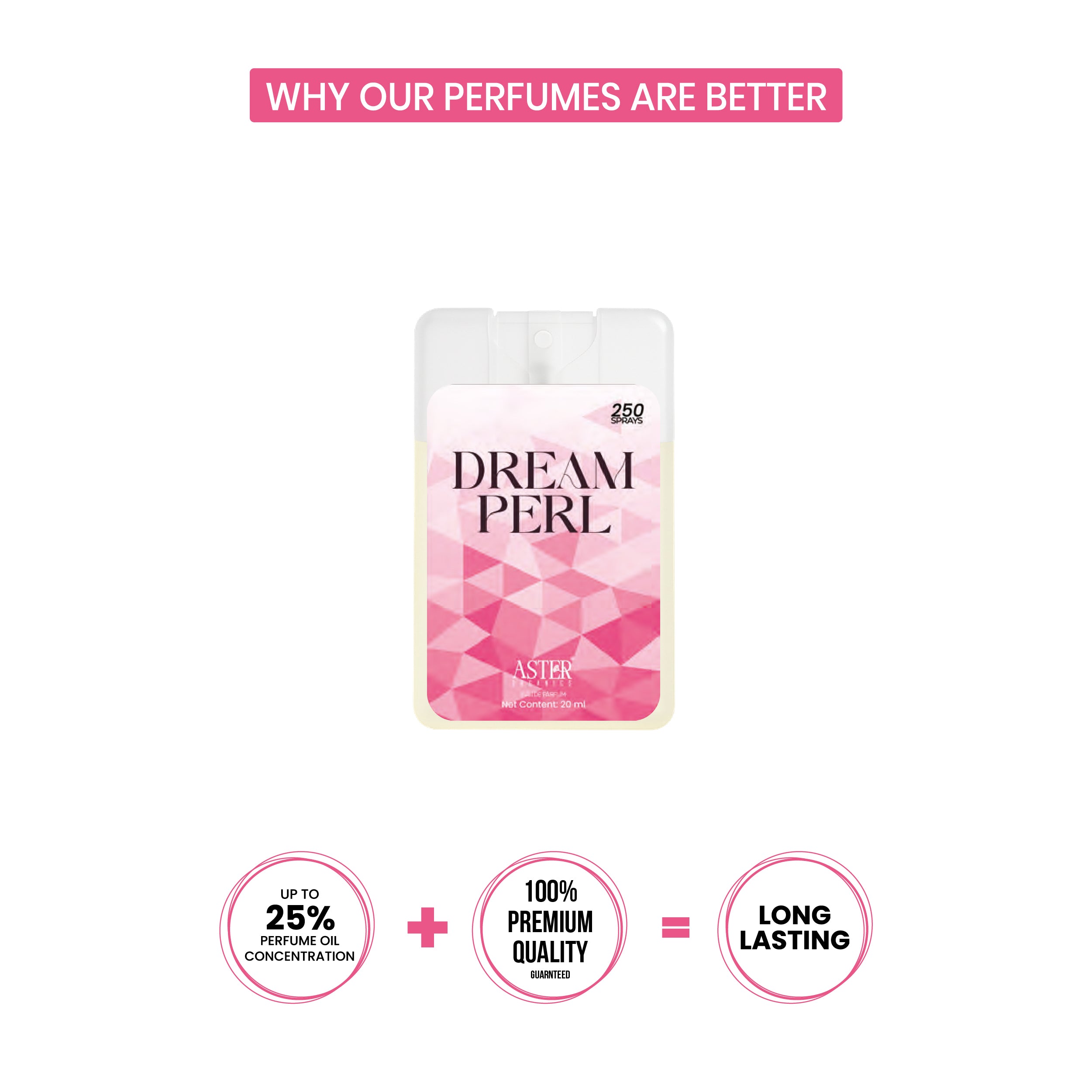 Dream Perl Pocket Perfume for Woman 20ml