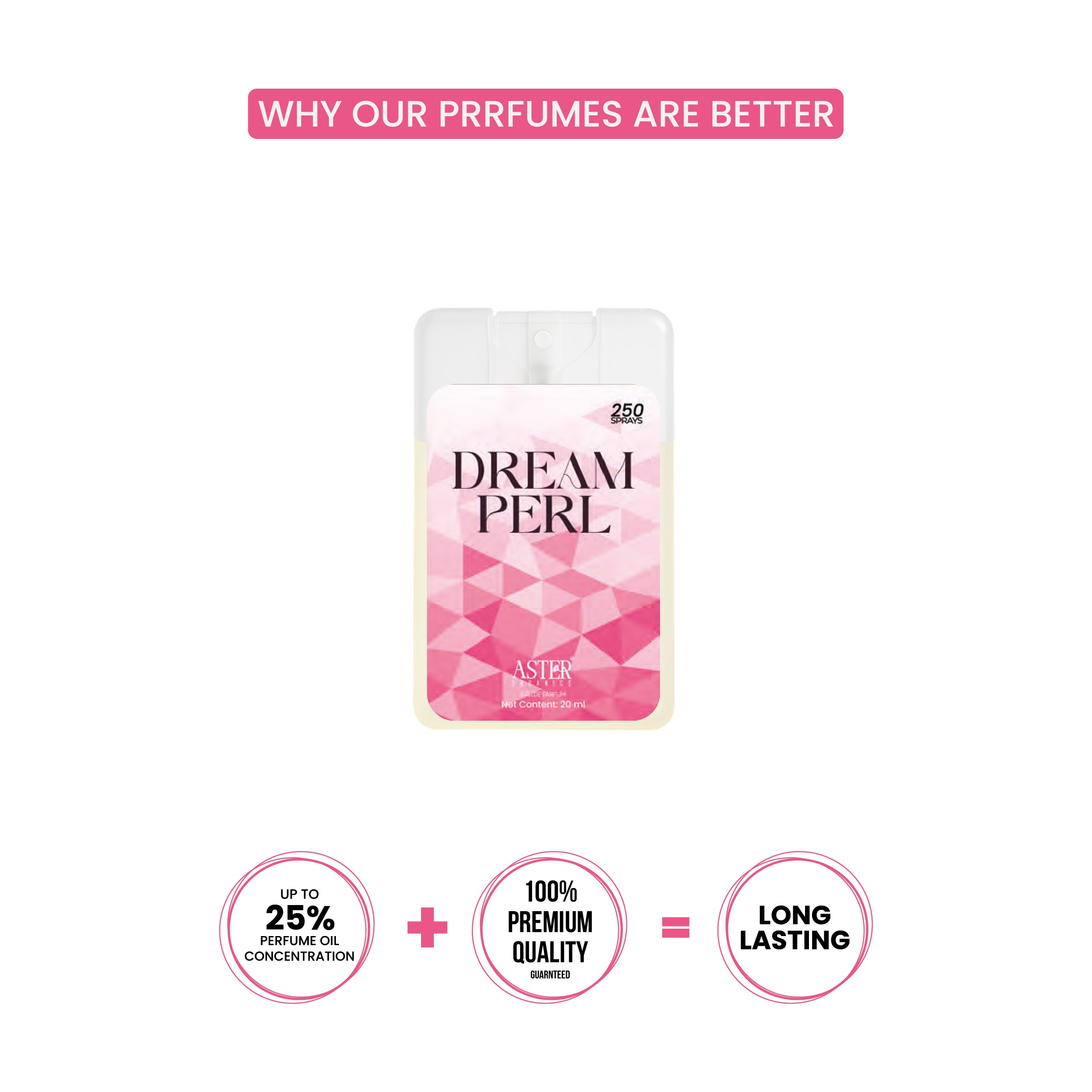 Dream Perl Pocket Perfume for Woman 20ml
