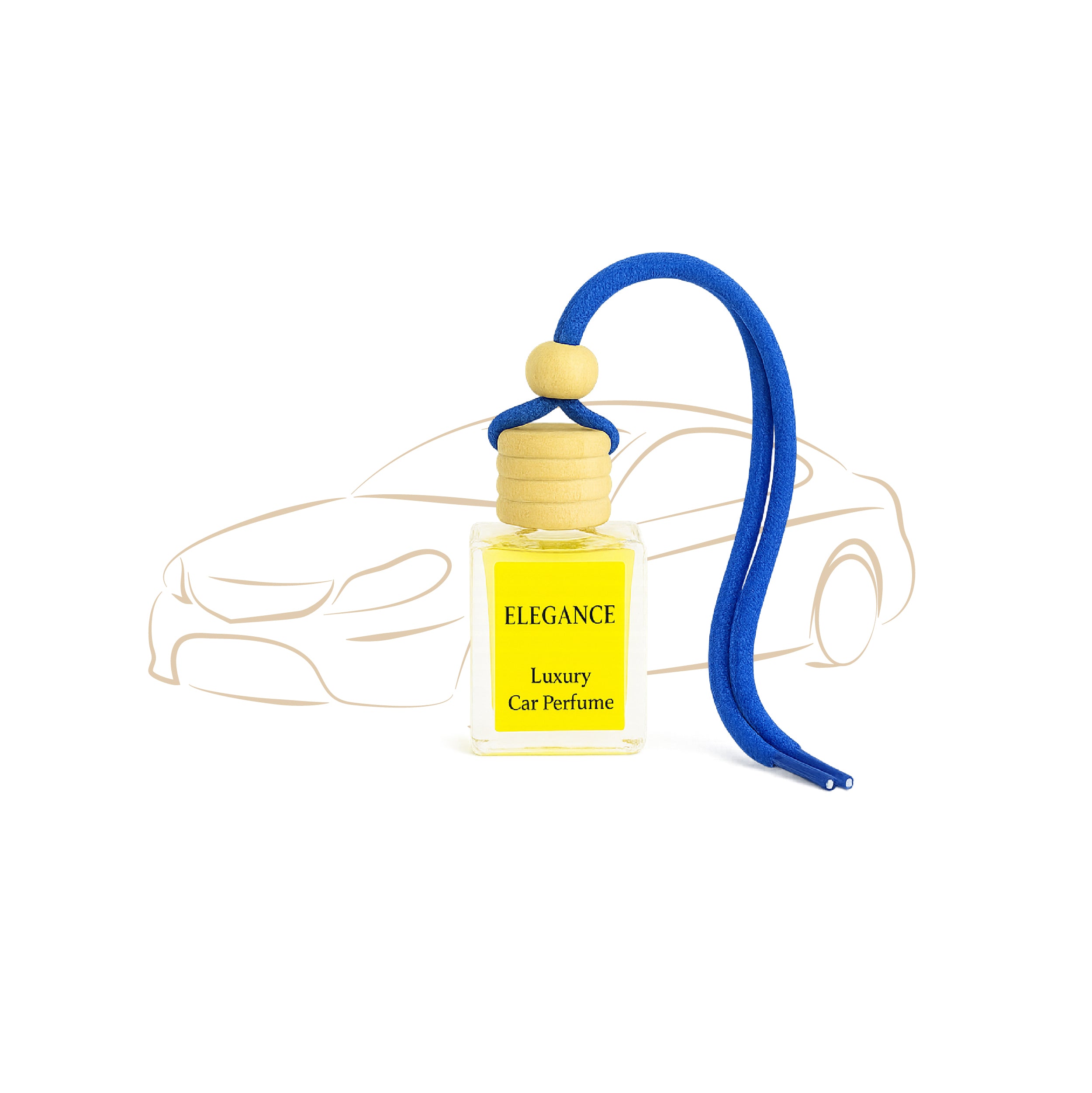 Elegance Hanging Car Air Freshener 10ml