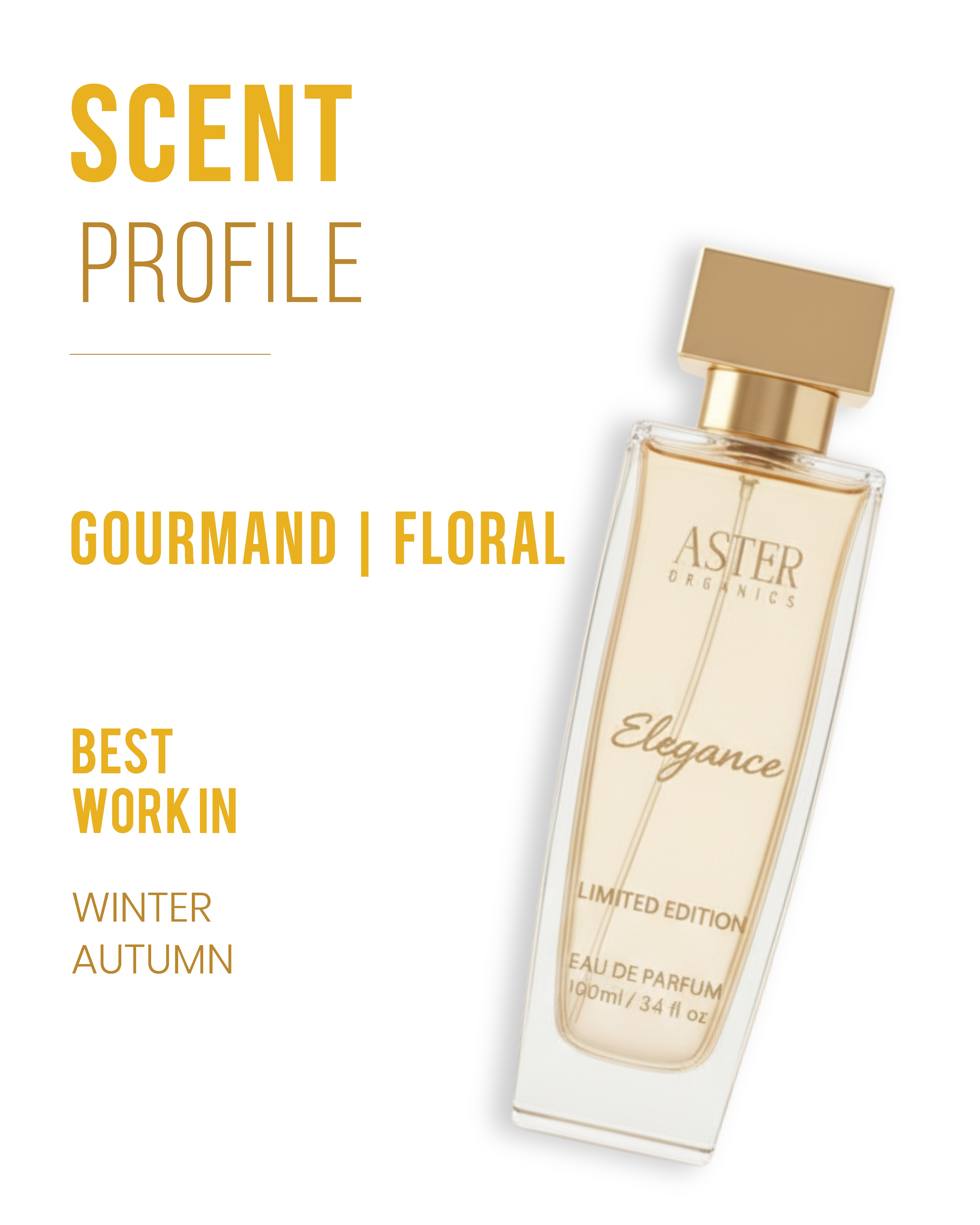 Elegance EDP for Woman 100ml perfume bottle