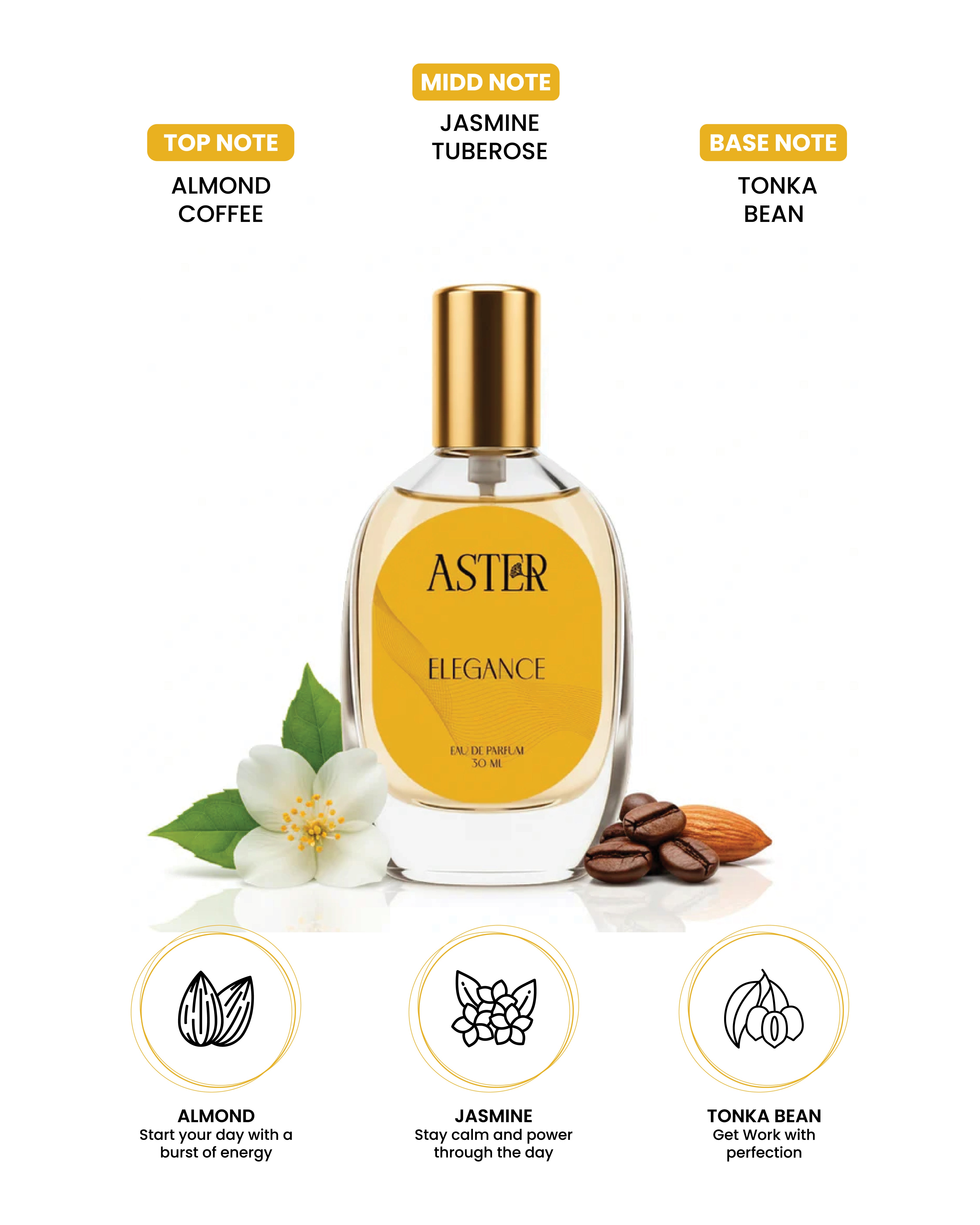 100% Organic Elegance for Woman 30ml