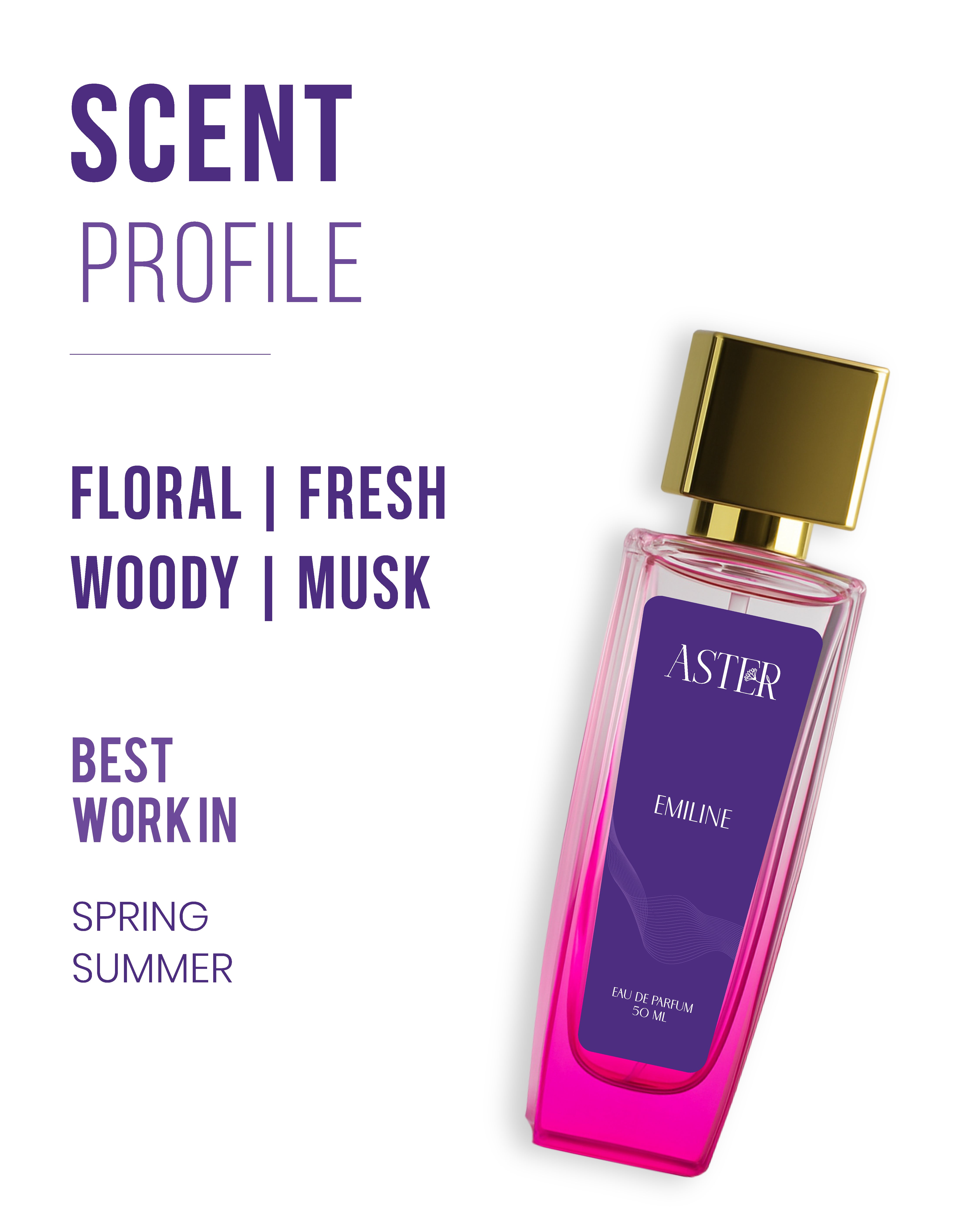 Emiline EDP for Woman 50ml