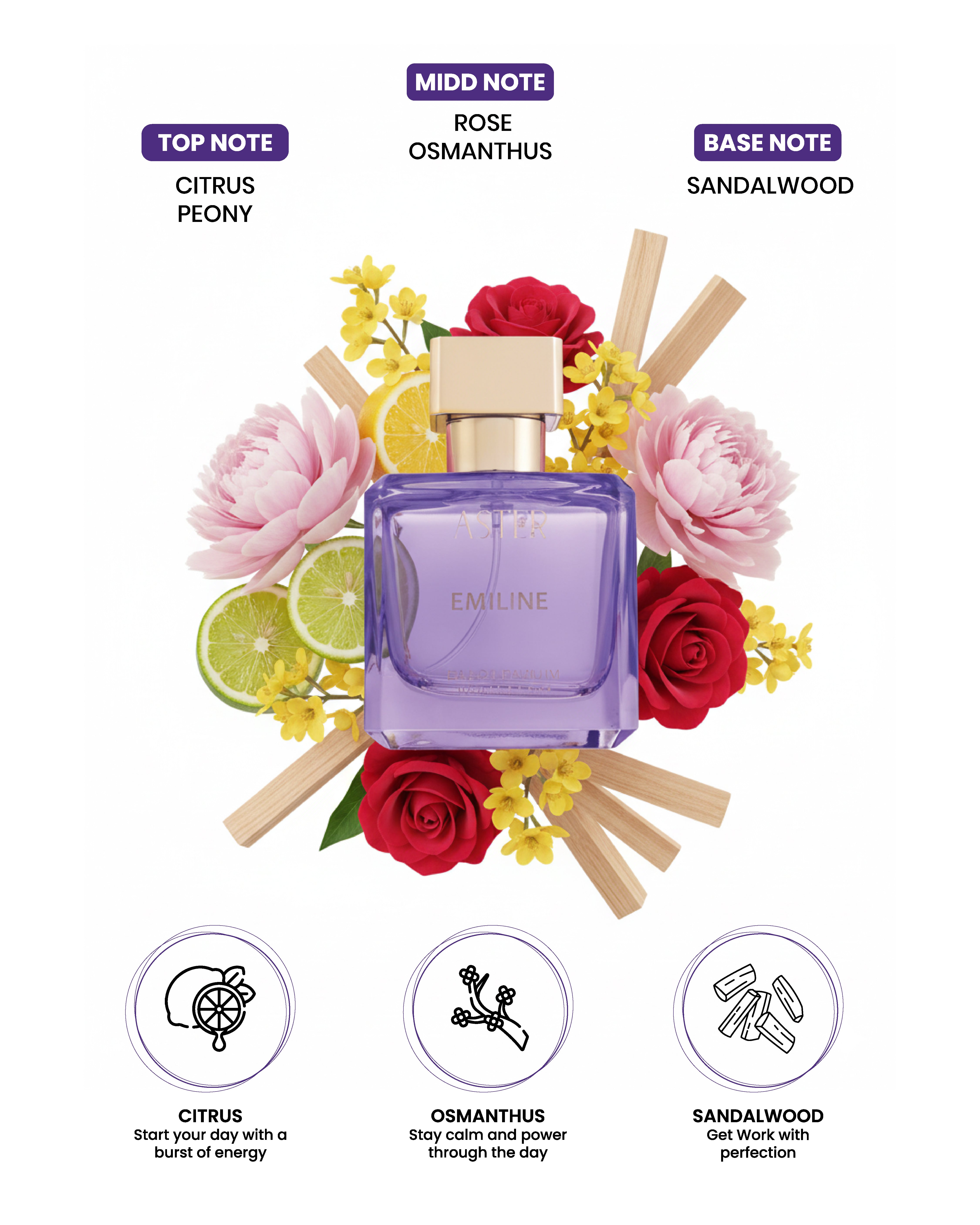 Emiline EDP for Woman 100ml
