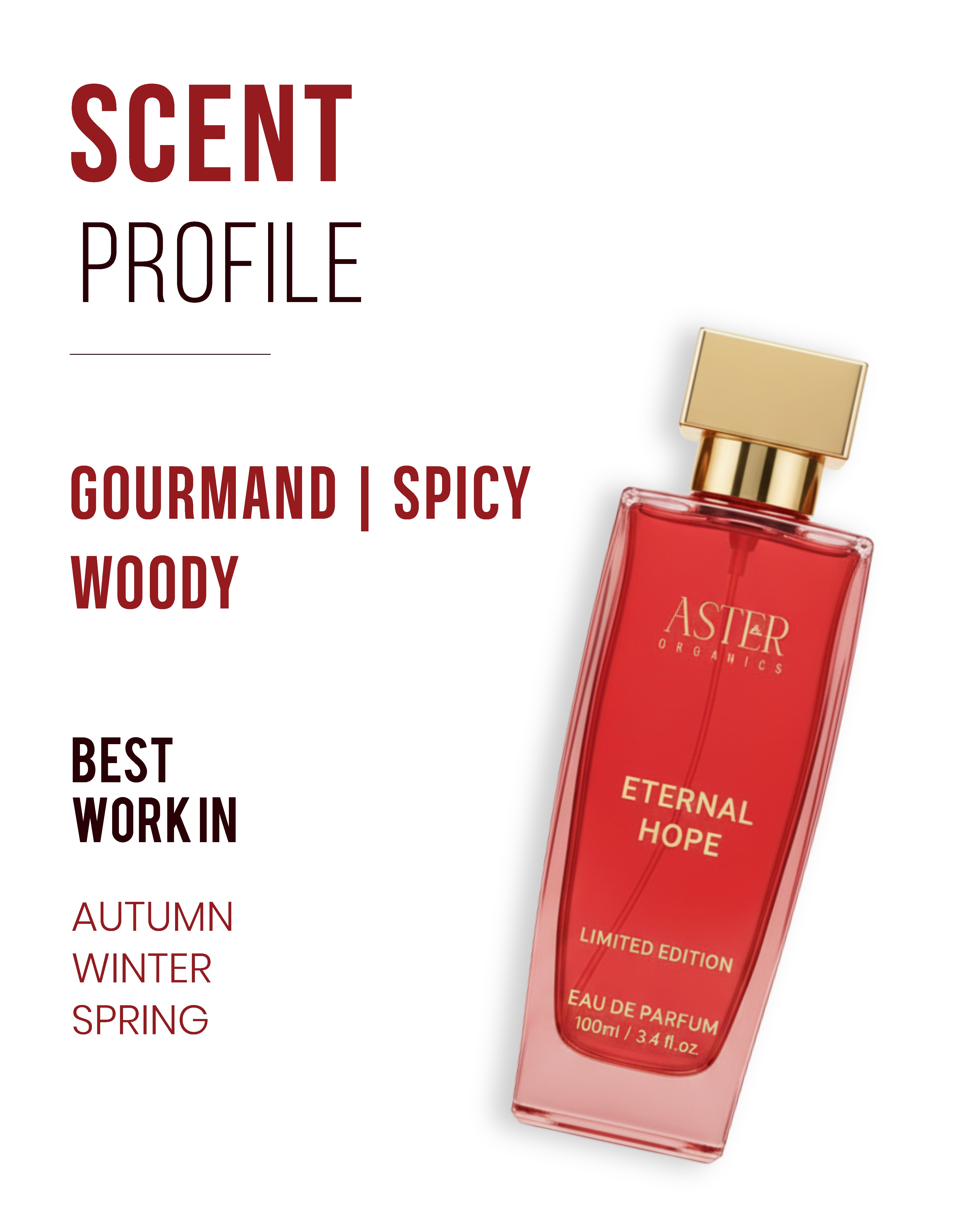 Eternal Hope EDP for Woman 100ml bottle