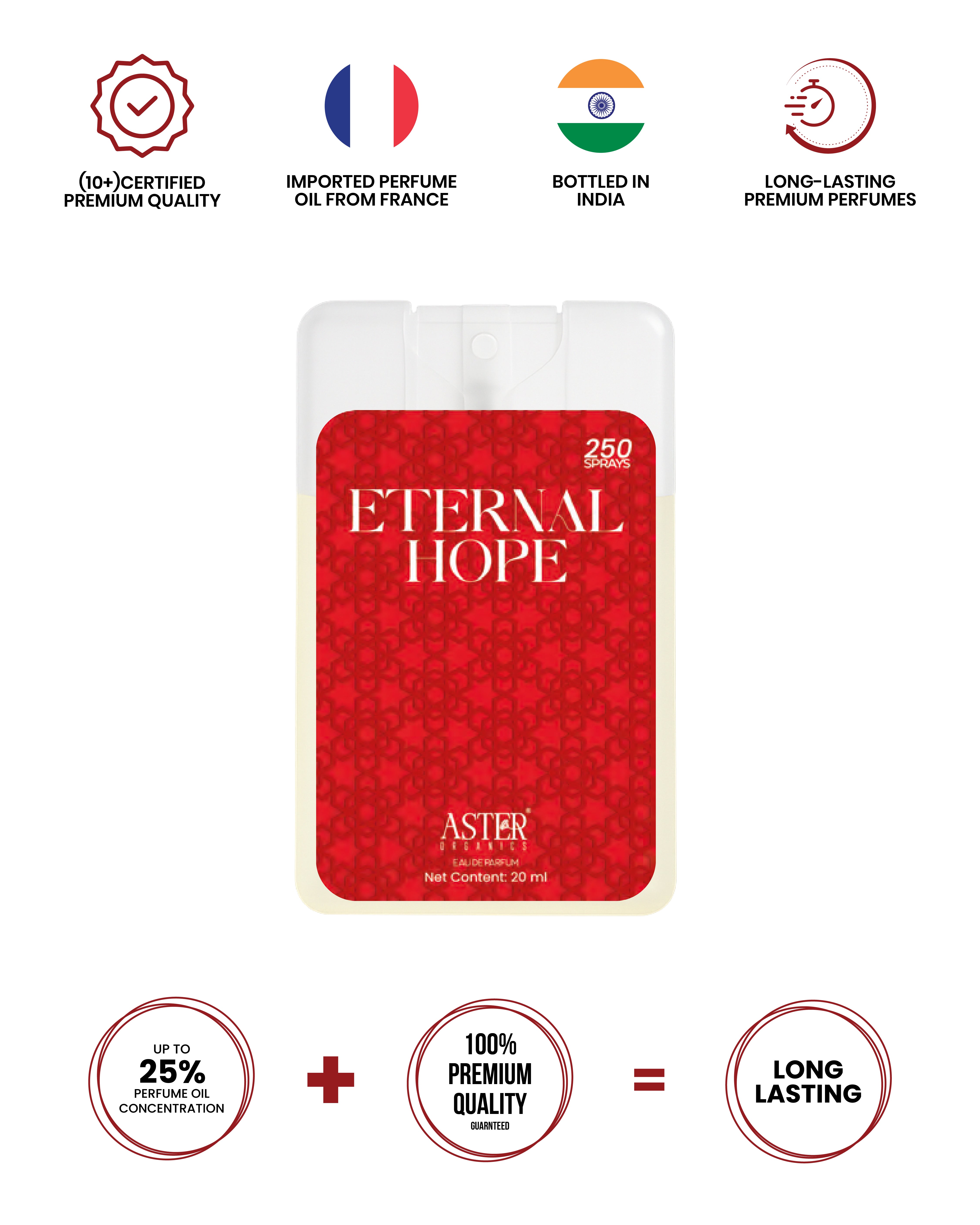 Eternal Hope Pocket Perfume for Woman 20ml bottle