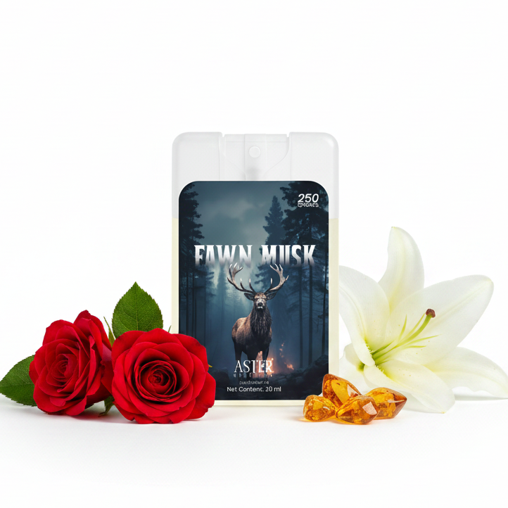 Fawn Musk Pocket Perfume for Unisex 20ml