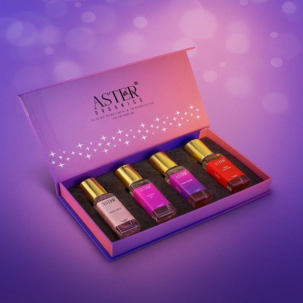 Luxury Women’s Customized Perfume Gift Box – 4 x 20ml
