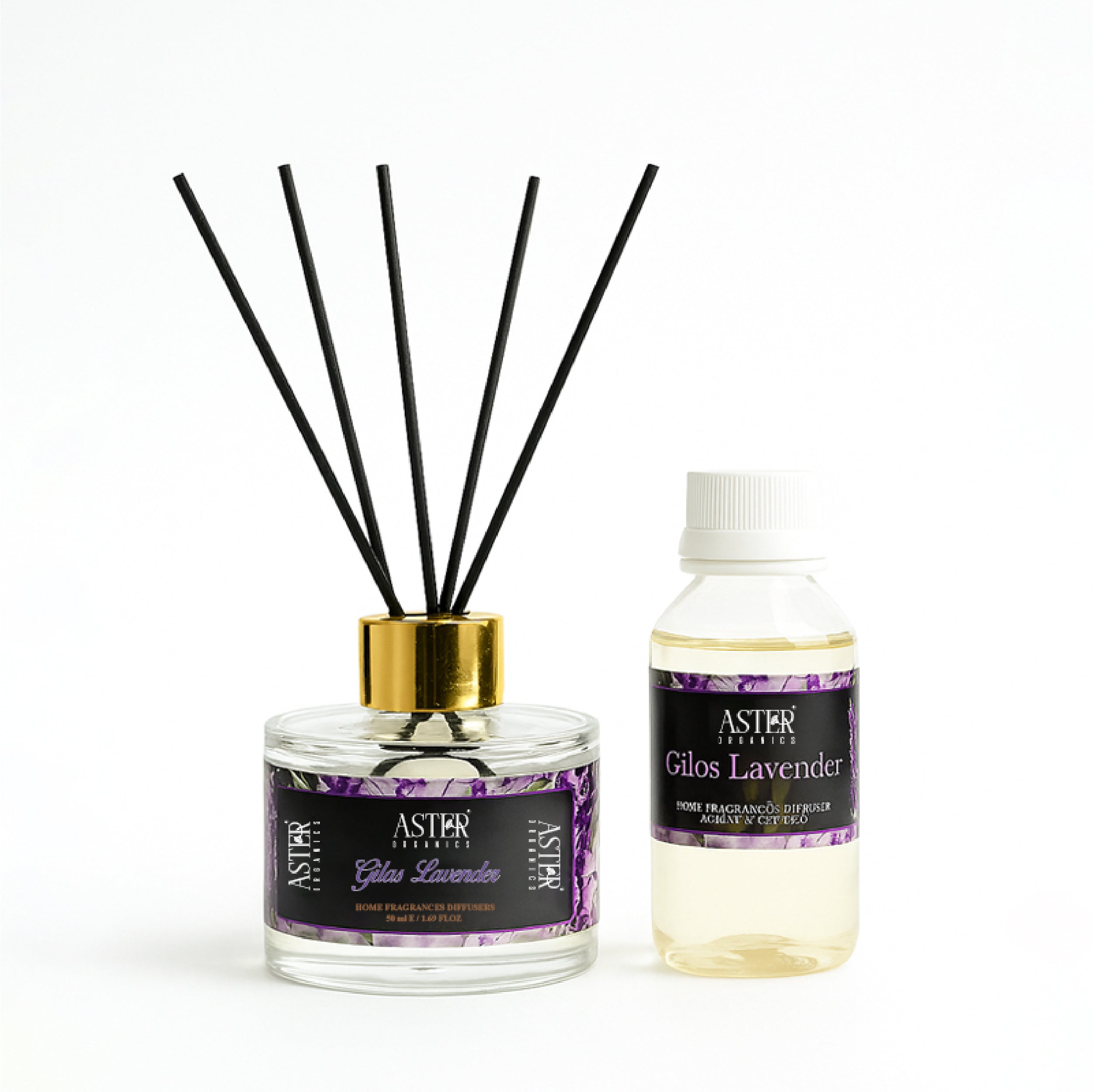 Gilo Lavender Reed Diffuser Set