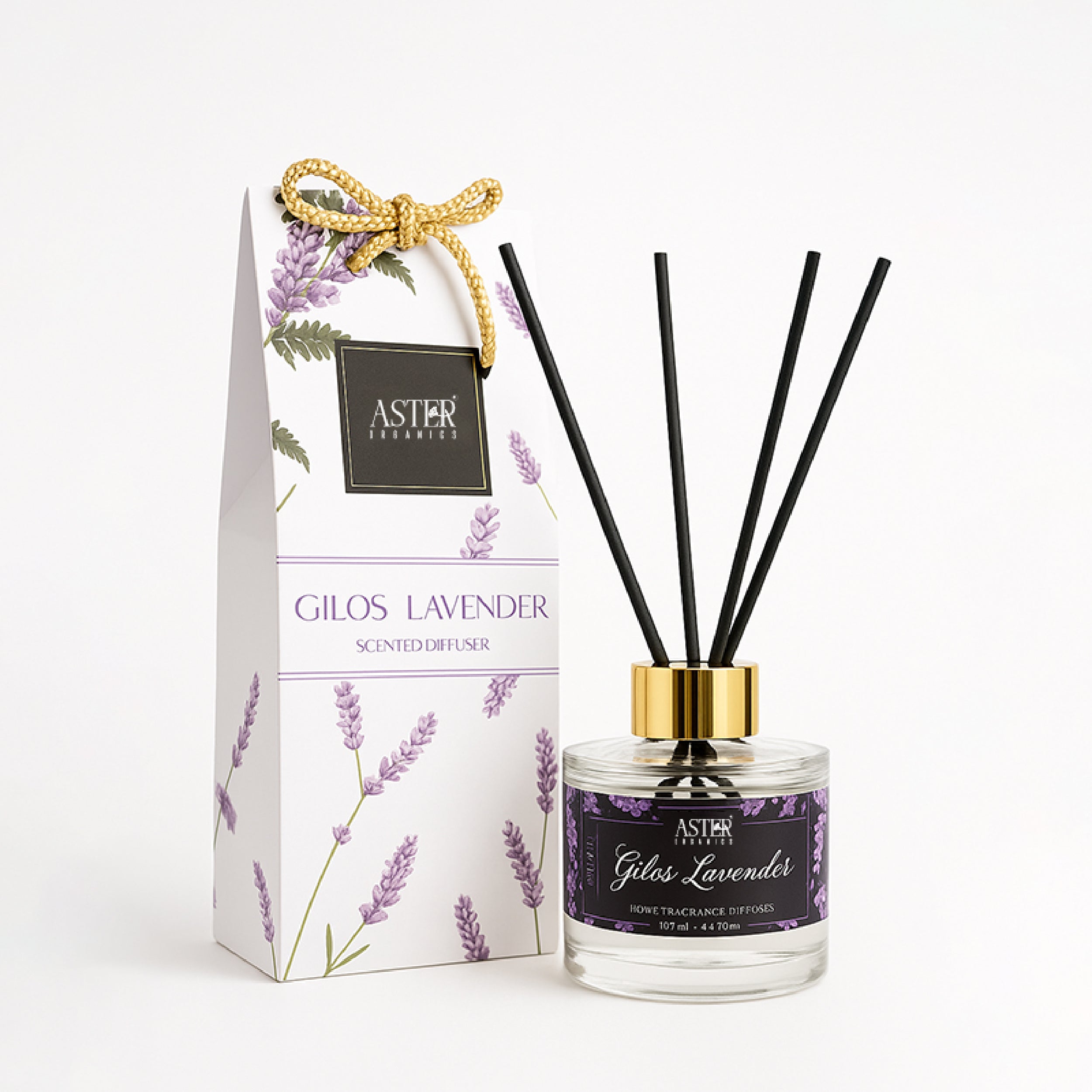Gilo Lavender Reed Diffuser Set