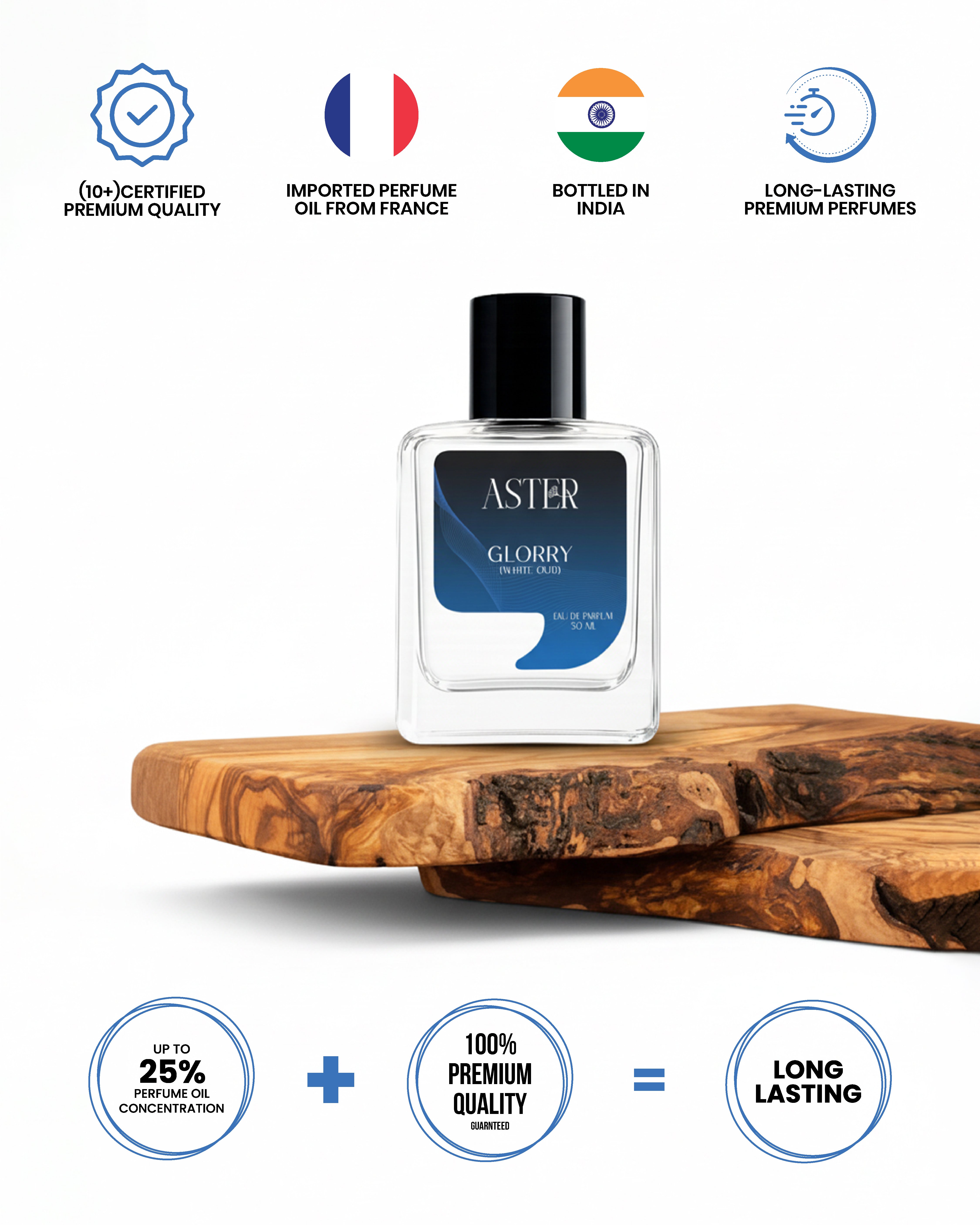 Glory (White Oud) EDP for Oud 50ml