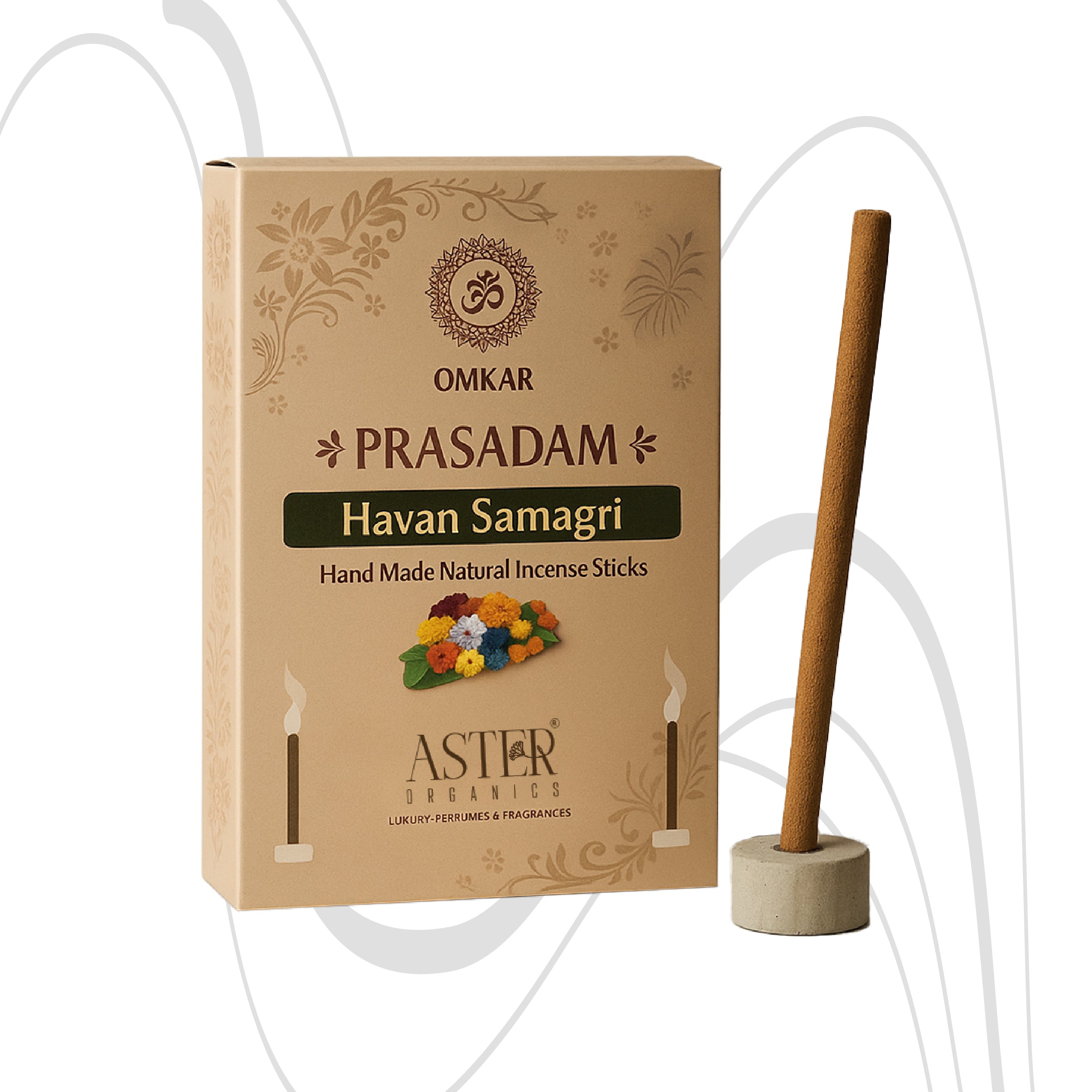 Omkar Prasadam - Havan Samagri - Dhoop Stick