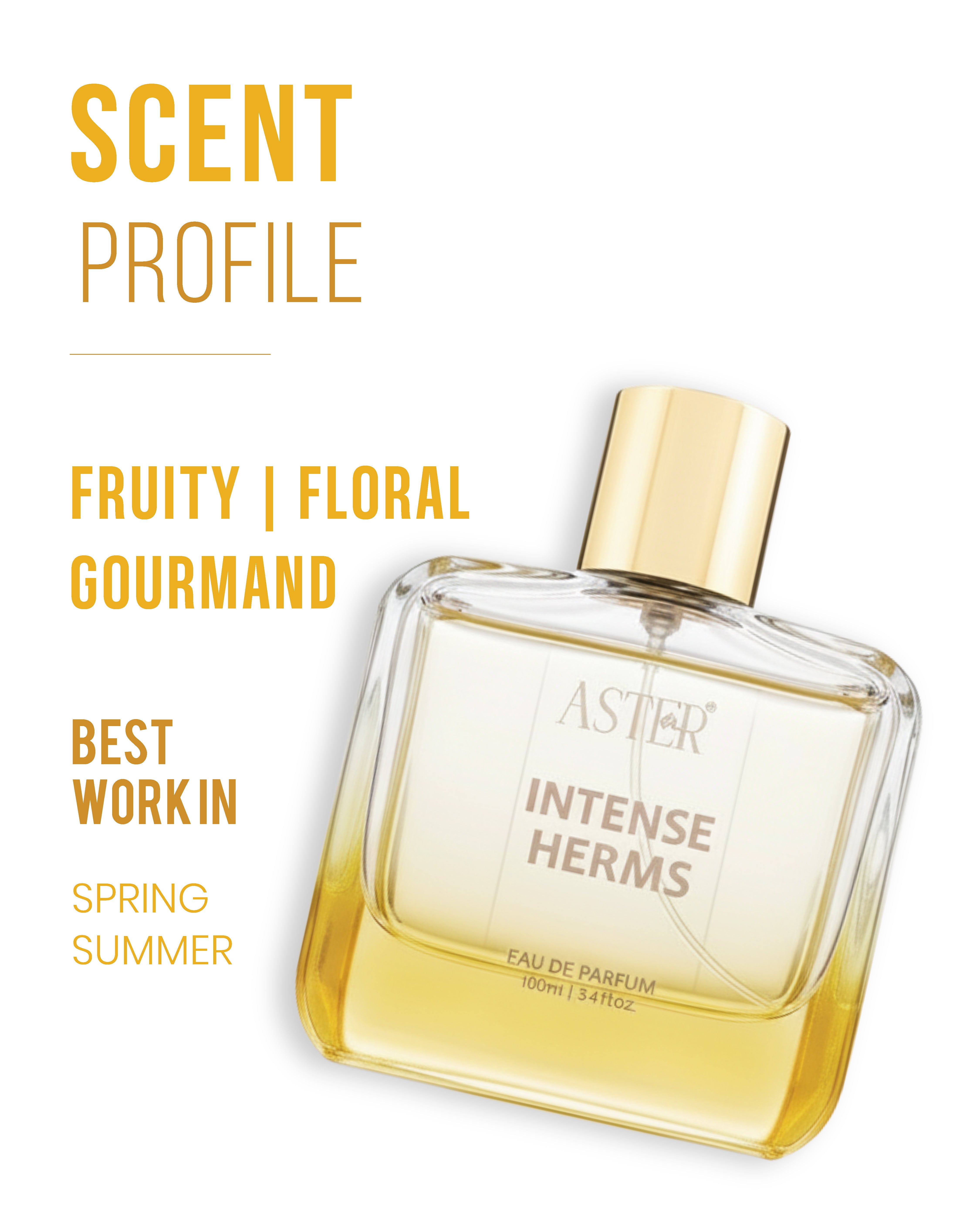 Intense Herms EDP for Men 100ml bottle