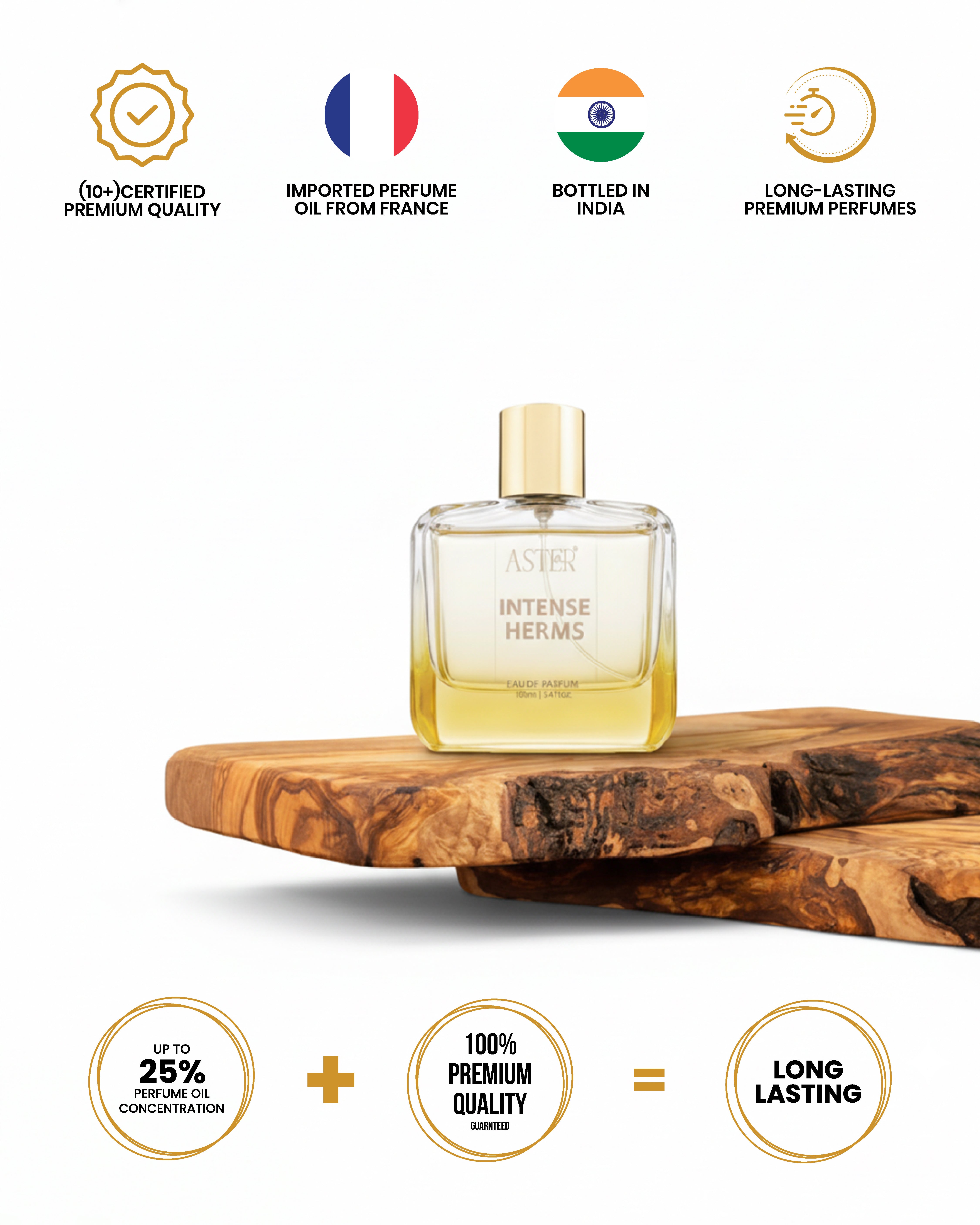 Intense Herms EDP for Men 100ml bottle