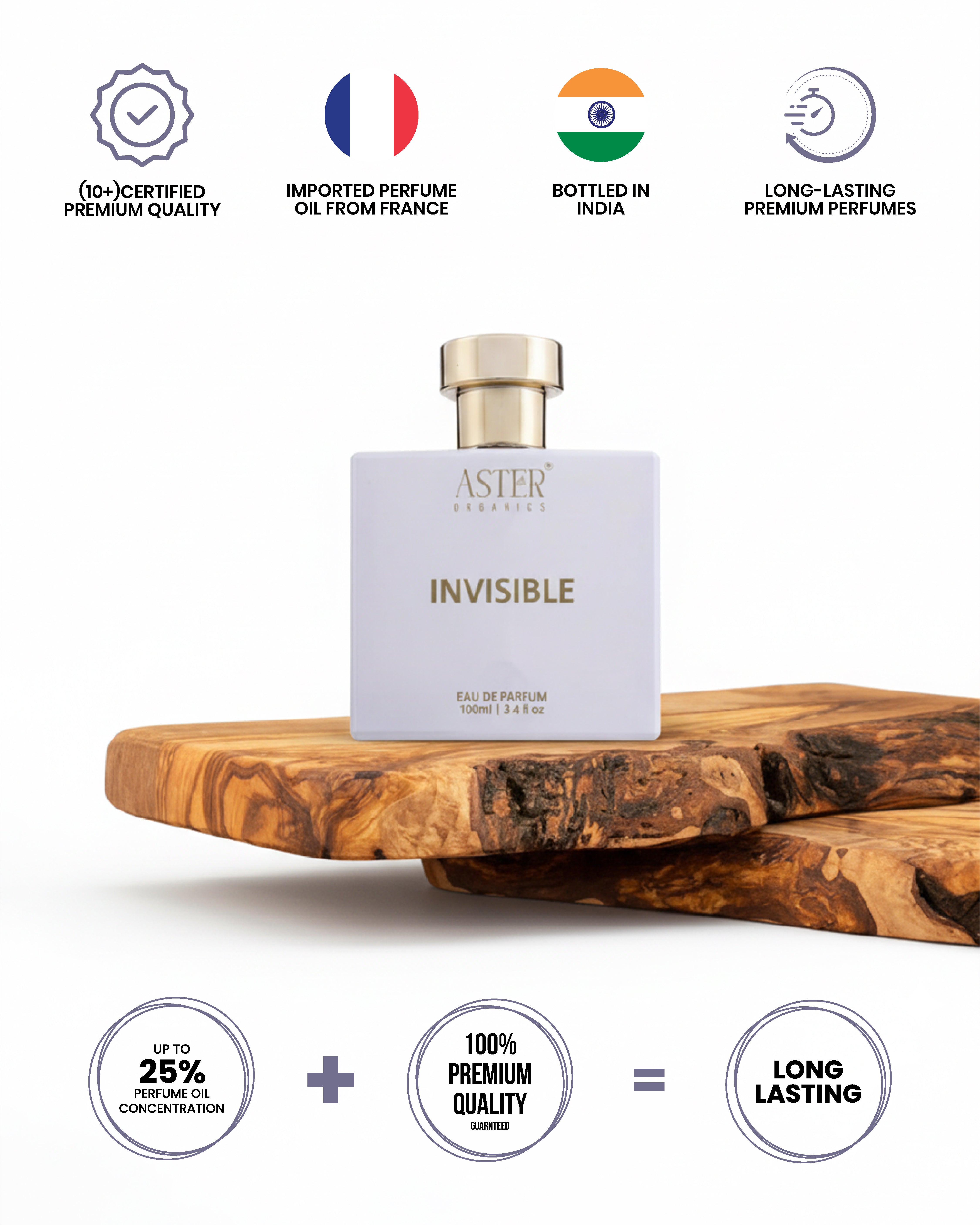 Invisible EDP for Men 100ml