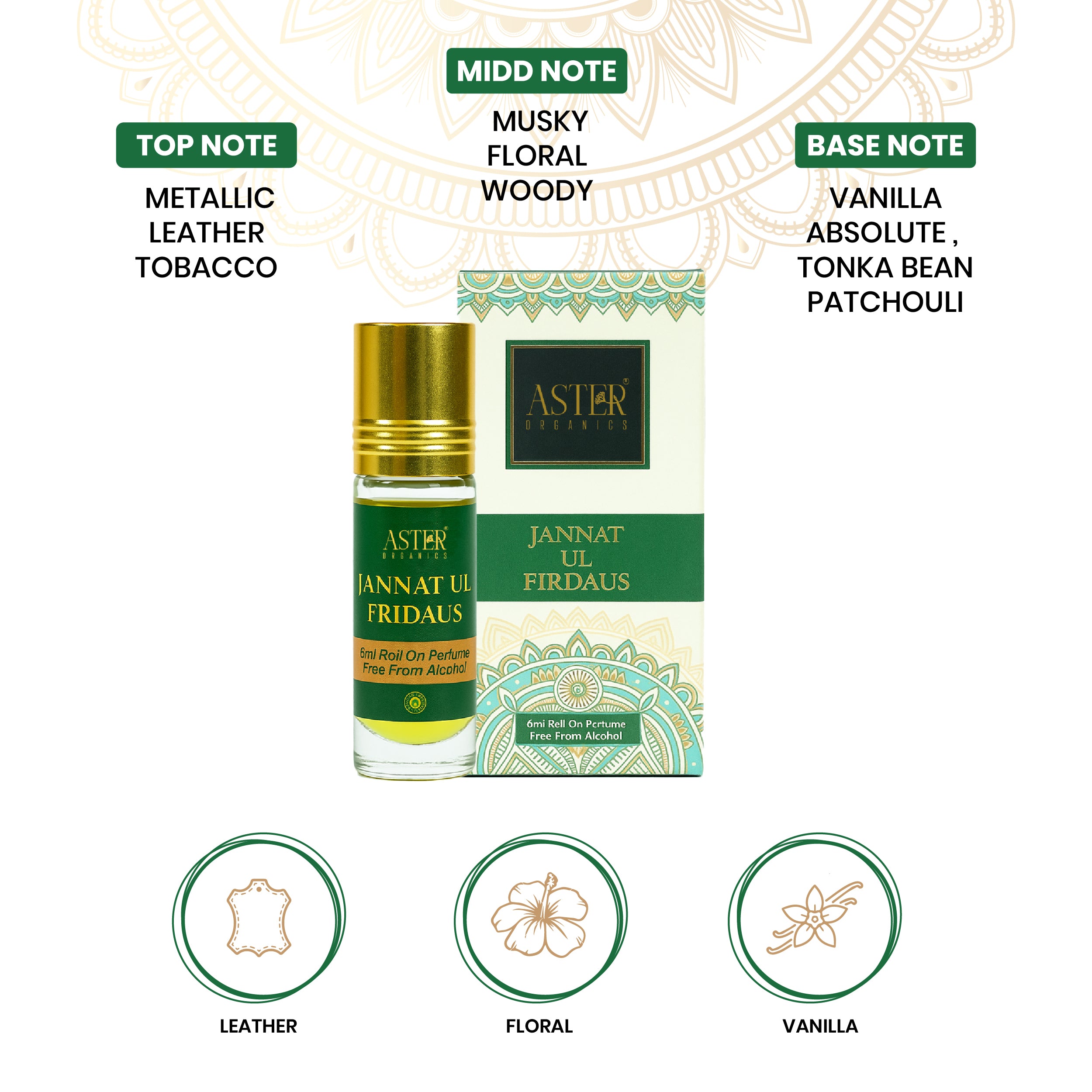 Jannat Ul Firdaus Attars-6ml