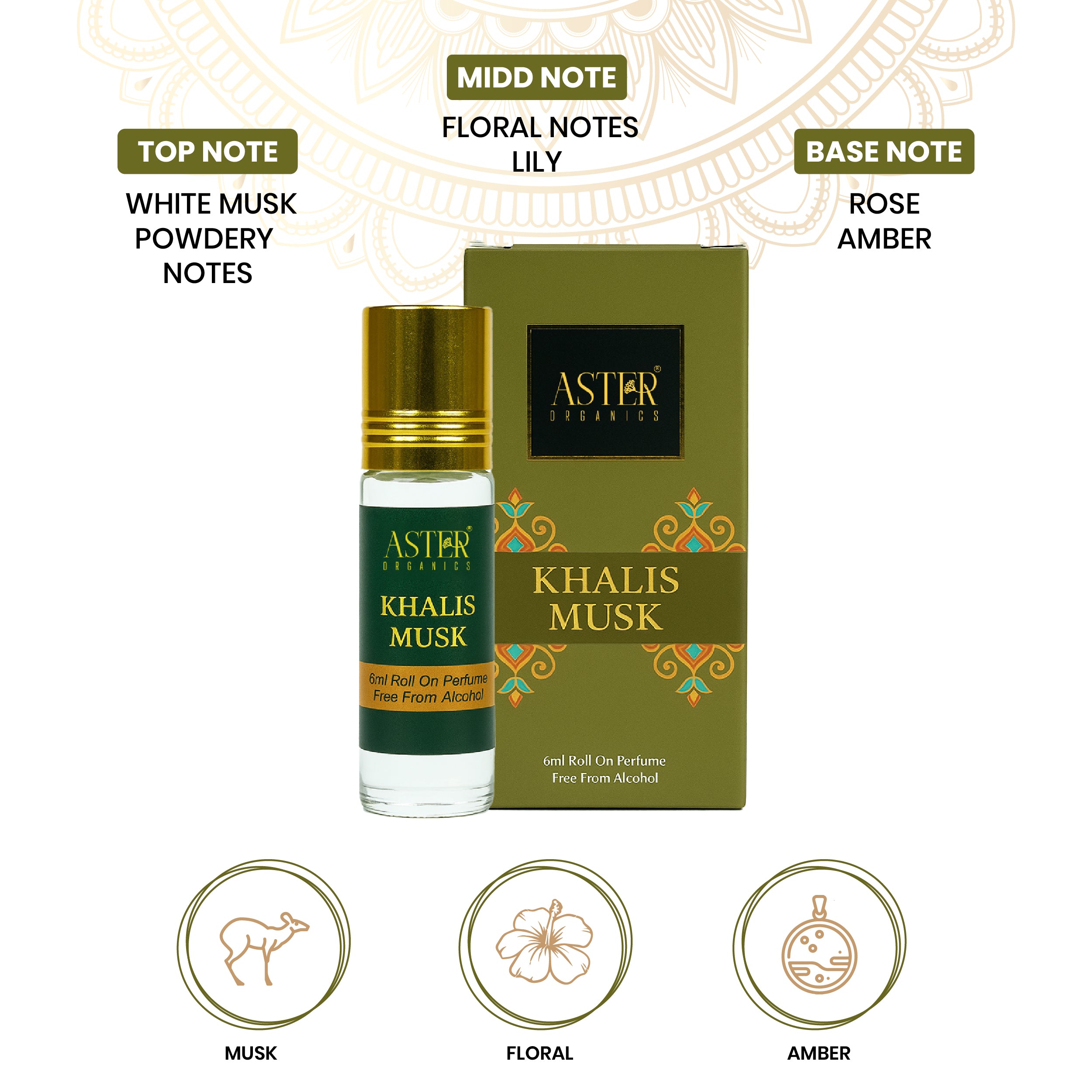 Khalis Musk Attars-6ml