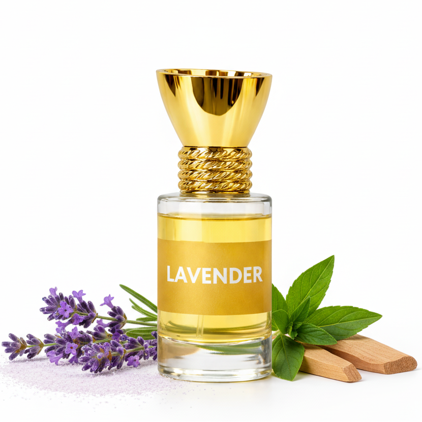 100% Organic Luxury Lavender Attar - 6ml