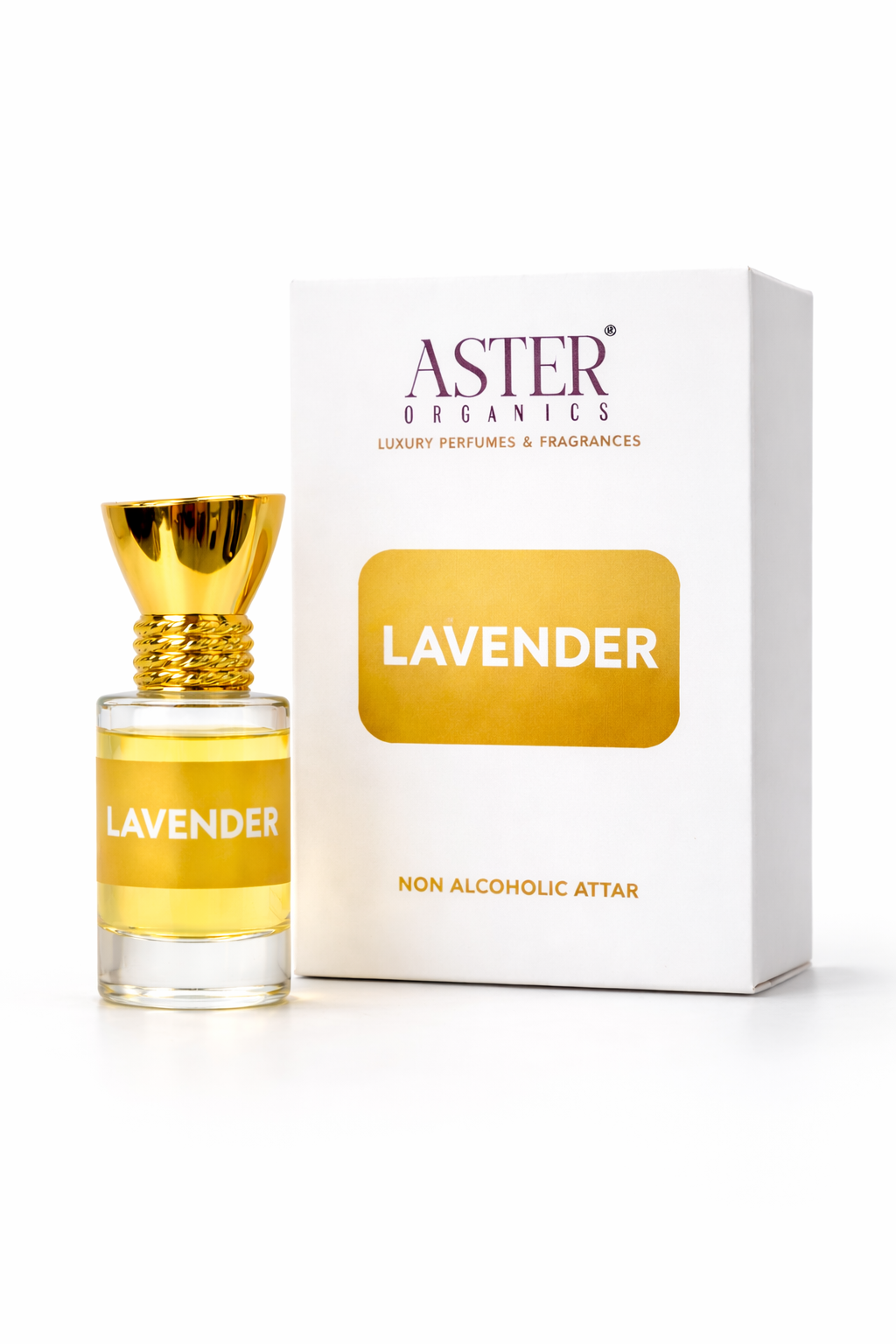 100% Organic Luxury Lavender Attar - 6ml