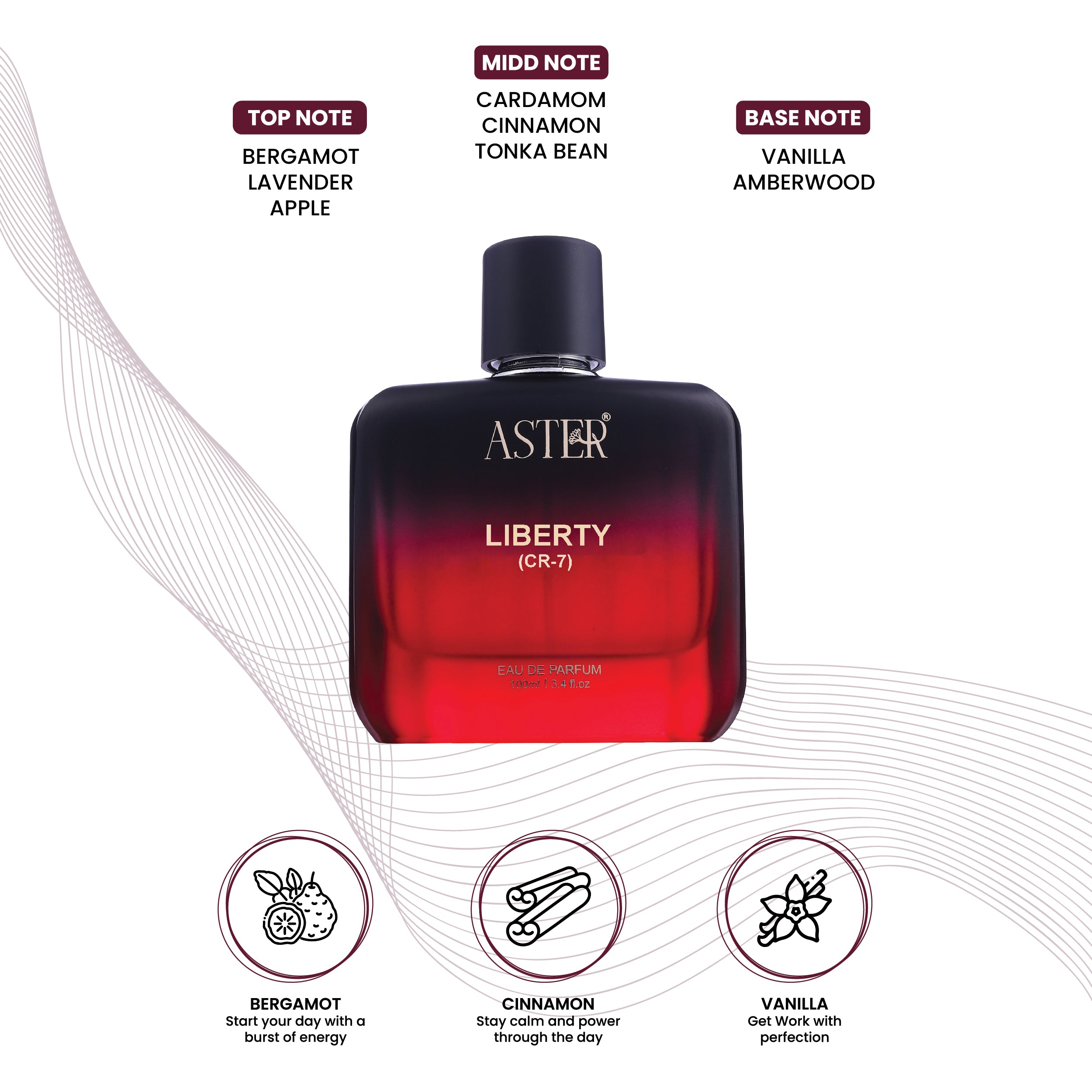 Liberty CR 7 EDP for Men 100ml