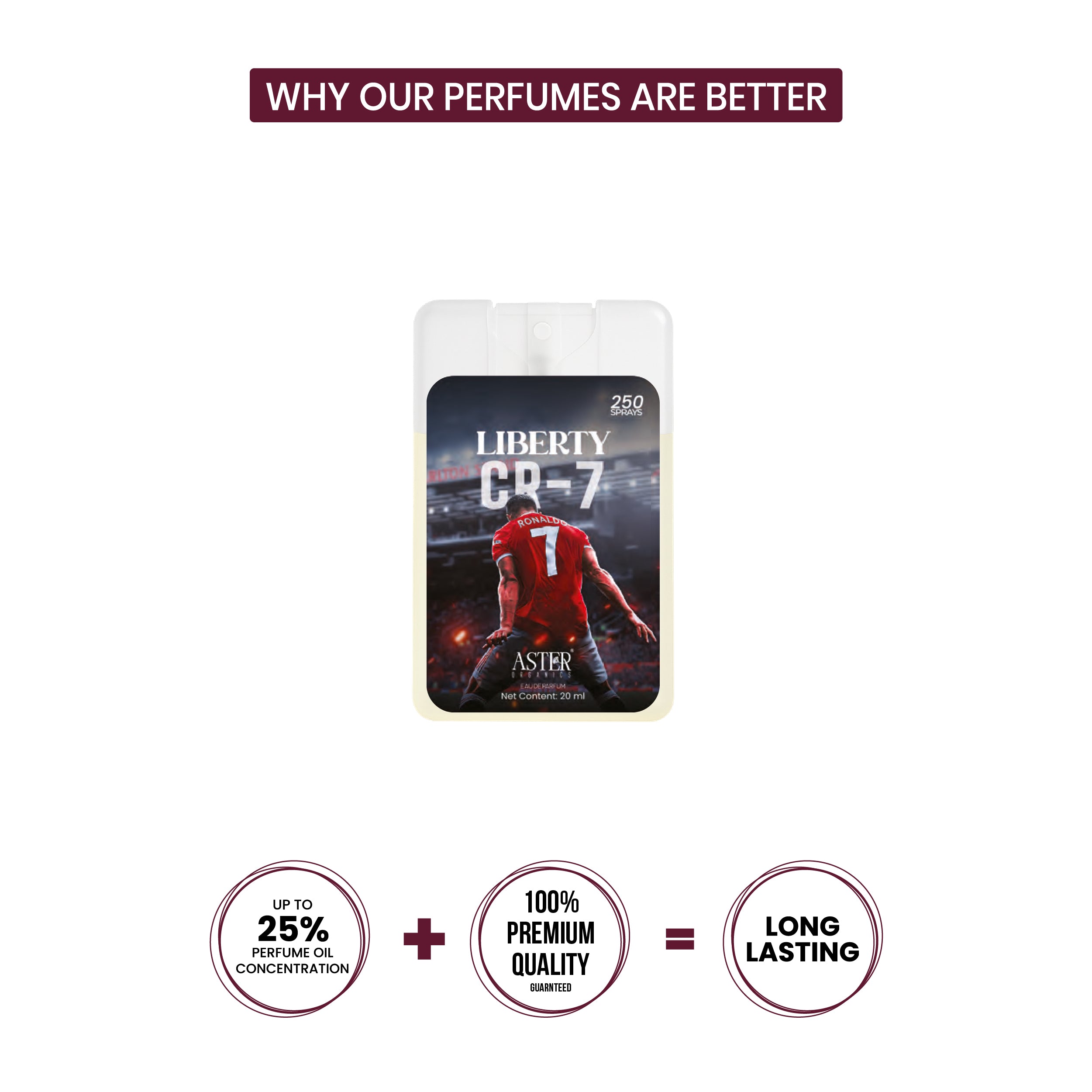 Liberty CR 7 Pocket Perfume for Men 20ml