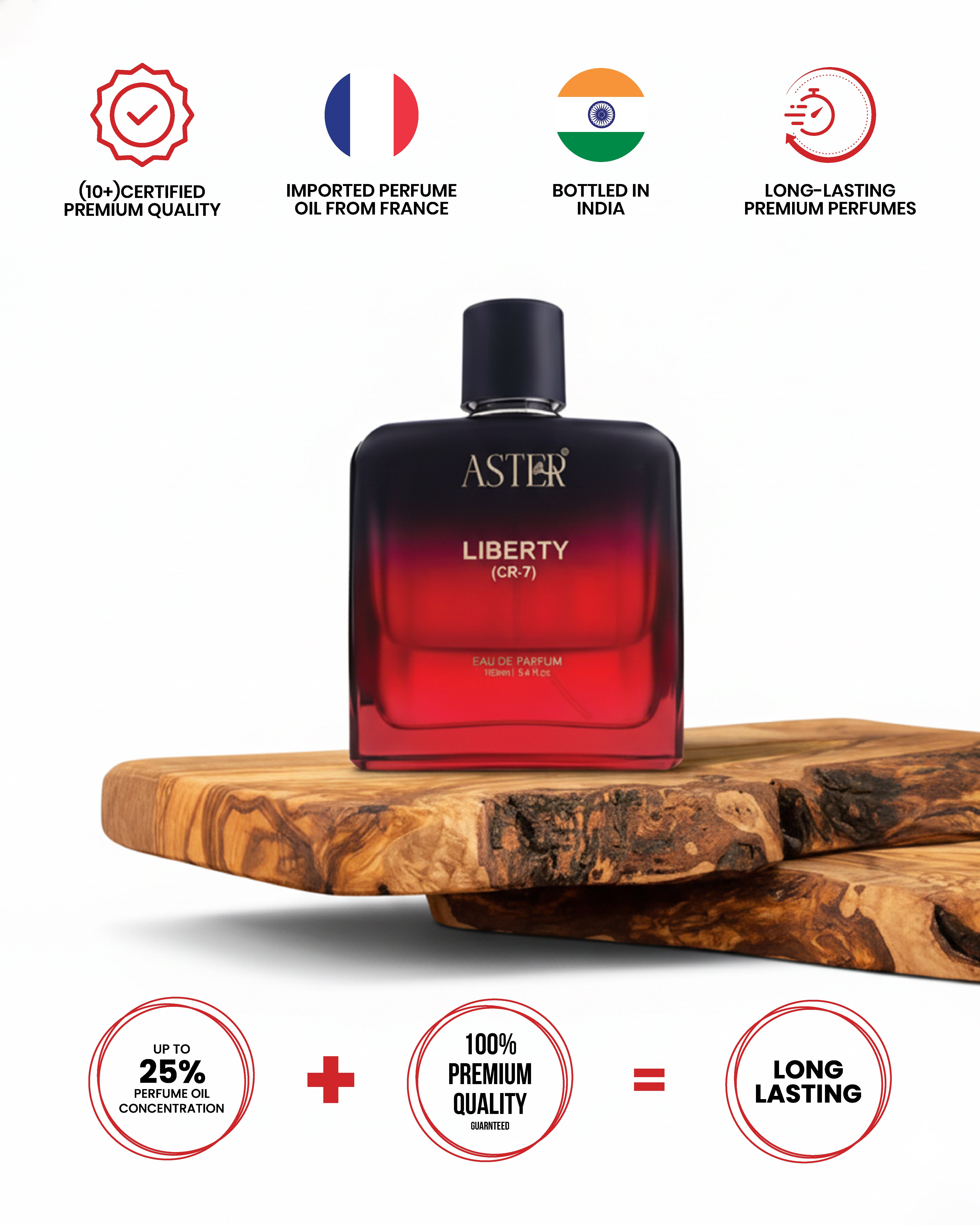 Liberty CR 7 EDP for Men 100ml bottle