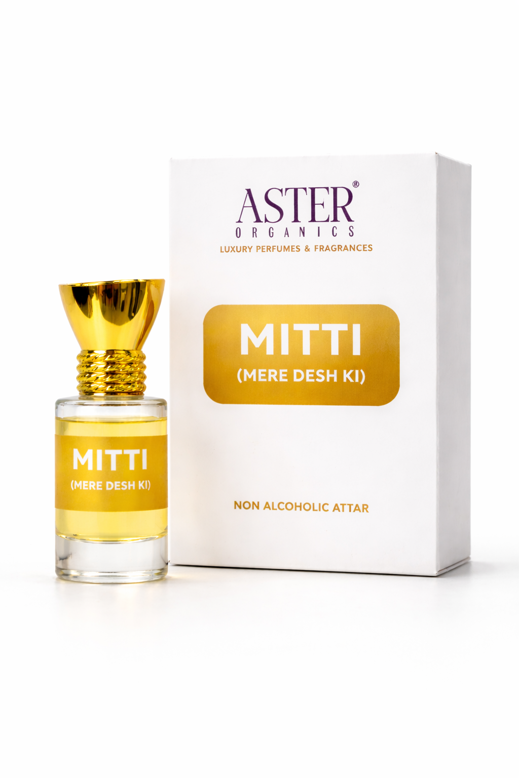 100% Organic Luxury Mitti (Mere Desh Ki) Attar - 6ml