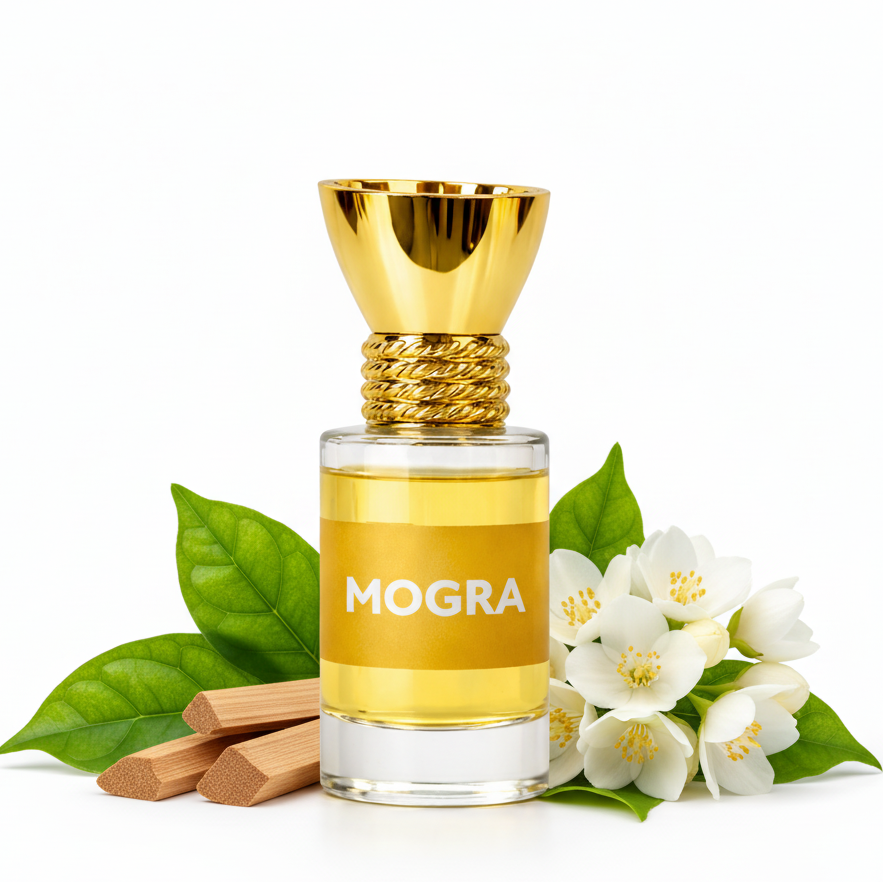 100% Organic Luxury Mogra Attar - 6ml