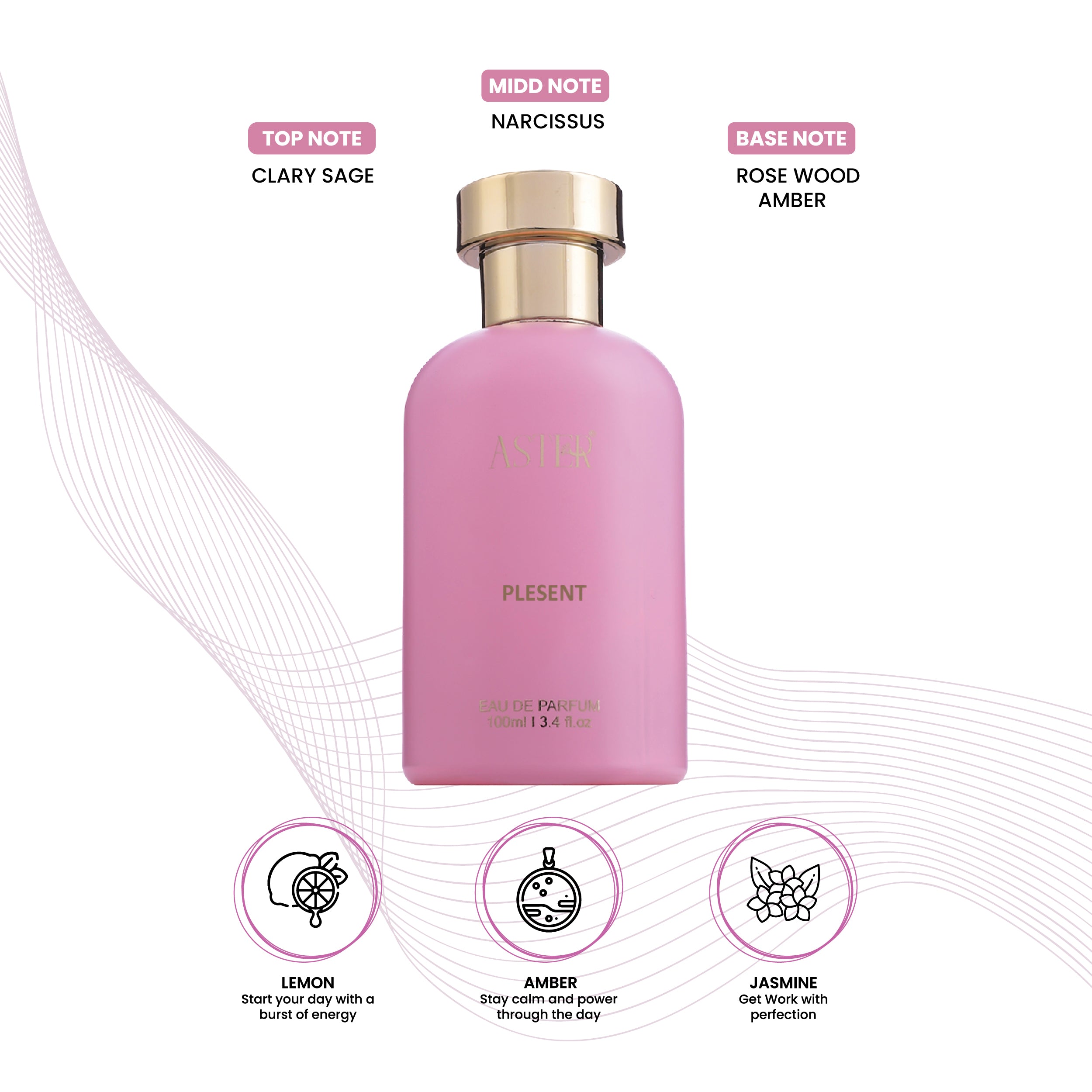 Pleasant EDP for Unisex 100ml
