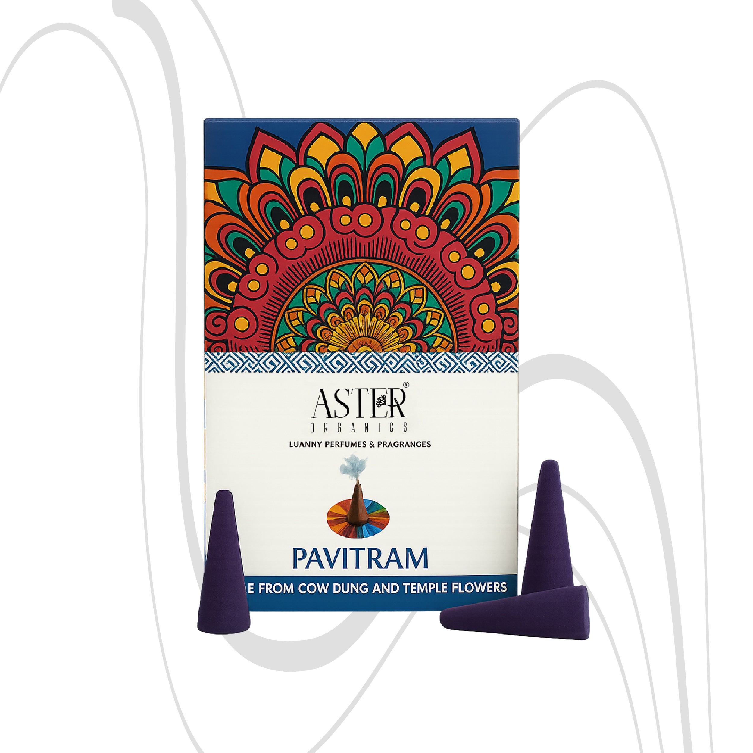 Omkar Pavithram Ich Dhoop Cones