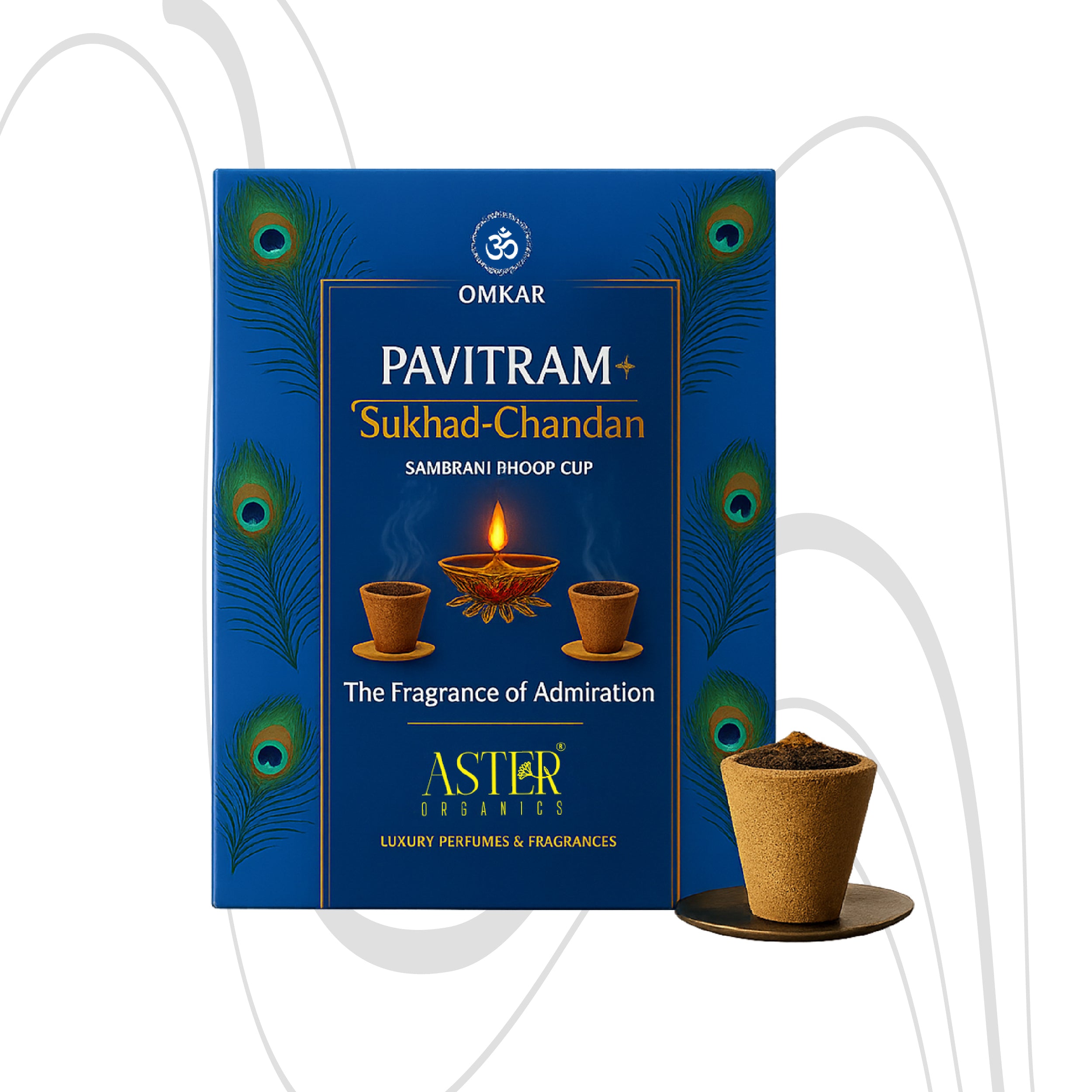 Omkar Pavitram - Sukhad-Chandan - Sambrani Dhoop Cup