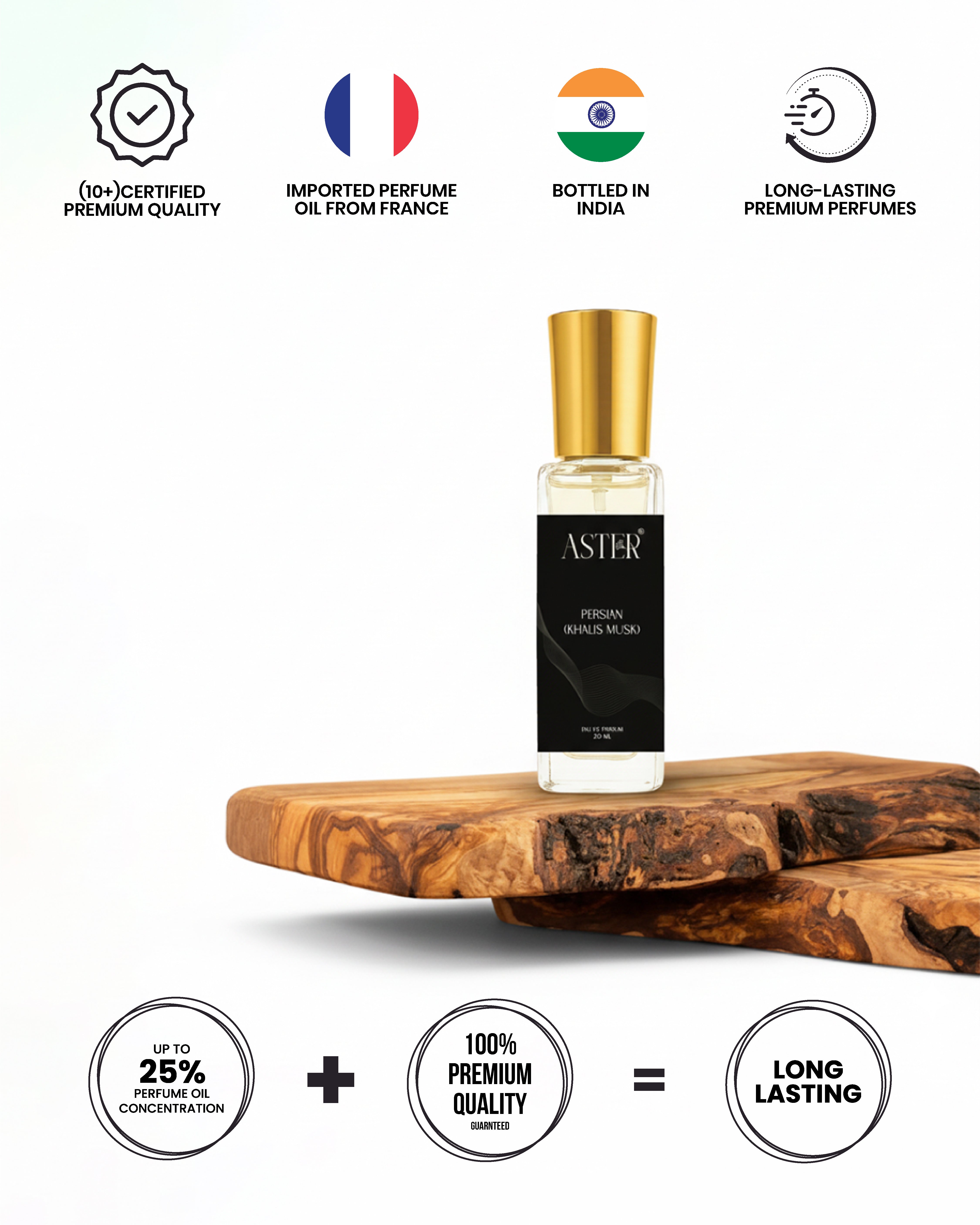 Persian EDP unisex perfume, 20ml bottle