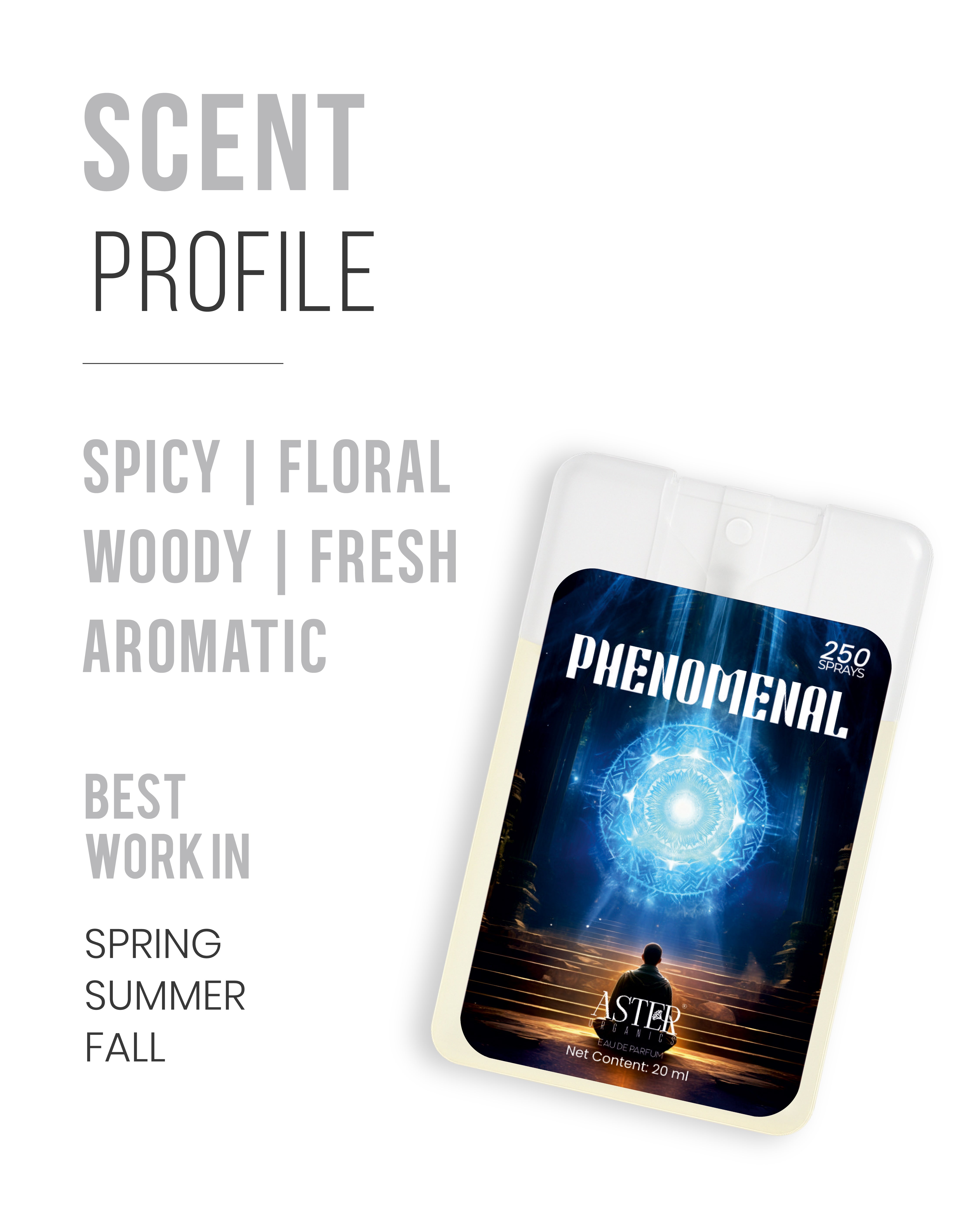 Phenominal Pocket Perfume for Men 20ml bottle