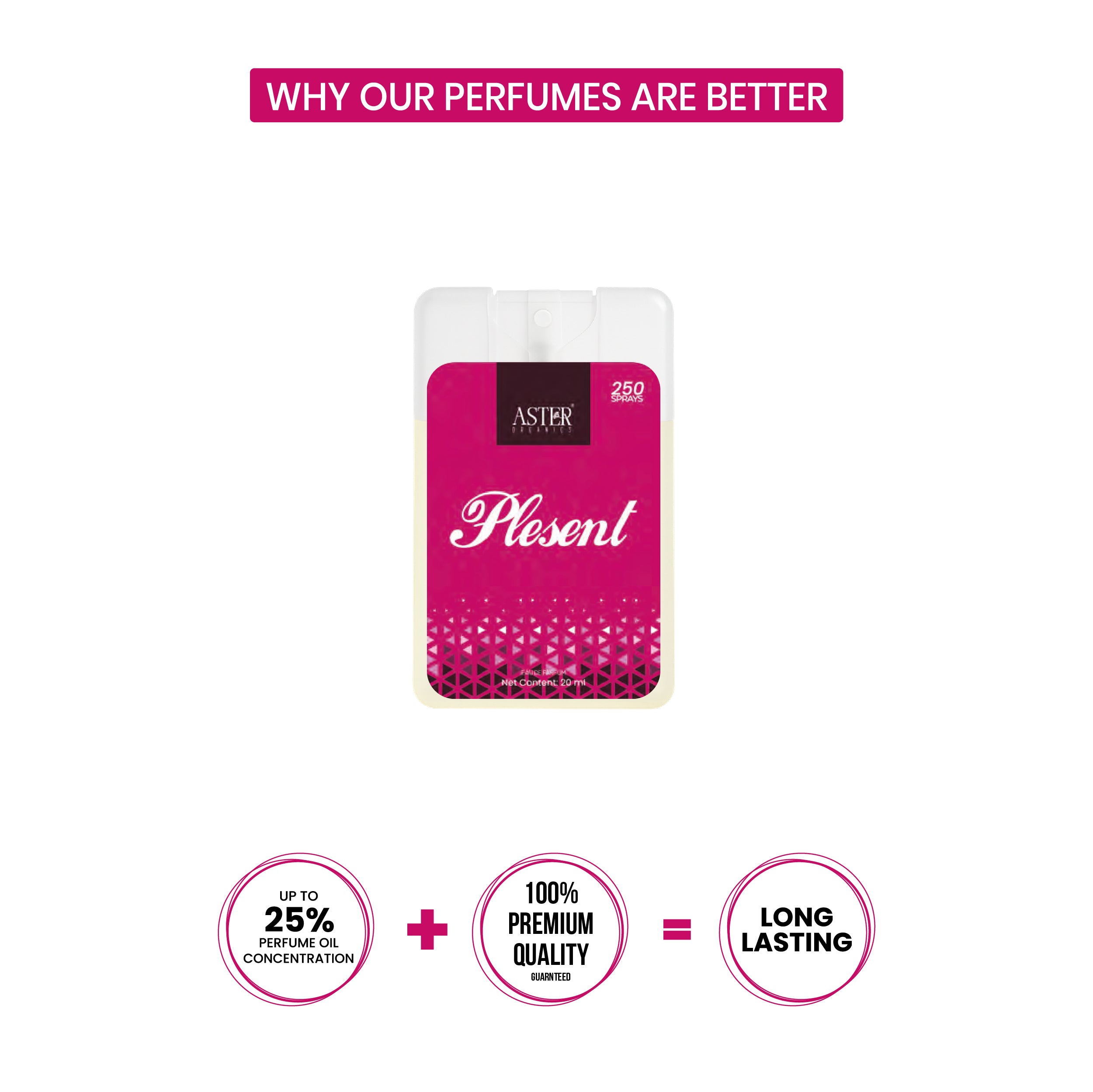 Pleasant Pocket Perfume for Unisex 20ml