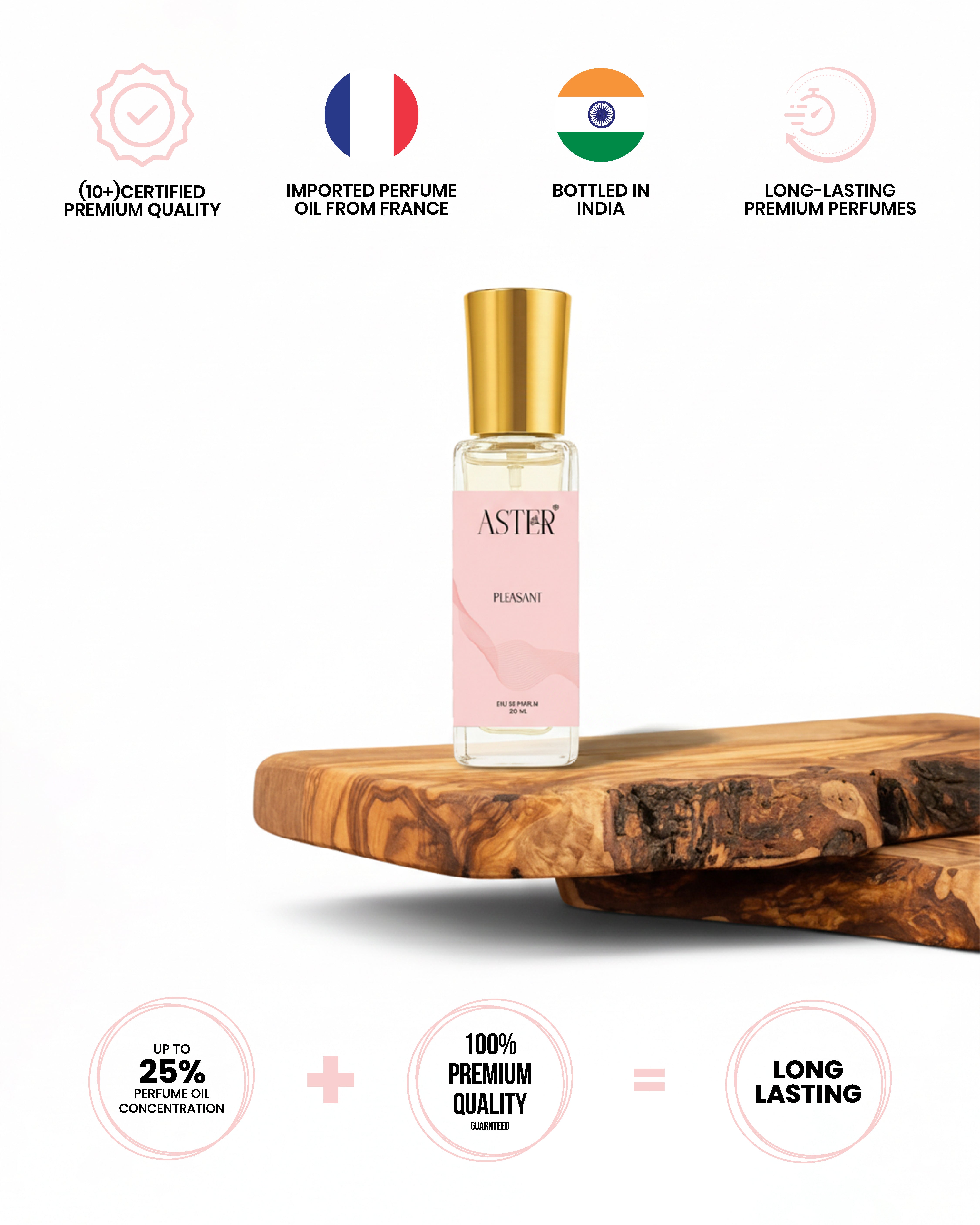 Pleasant EDP for Unisex 20ml spray bottle
