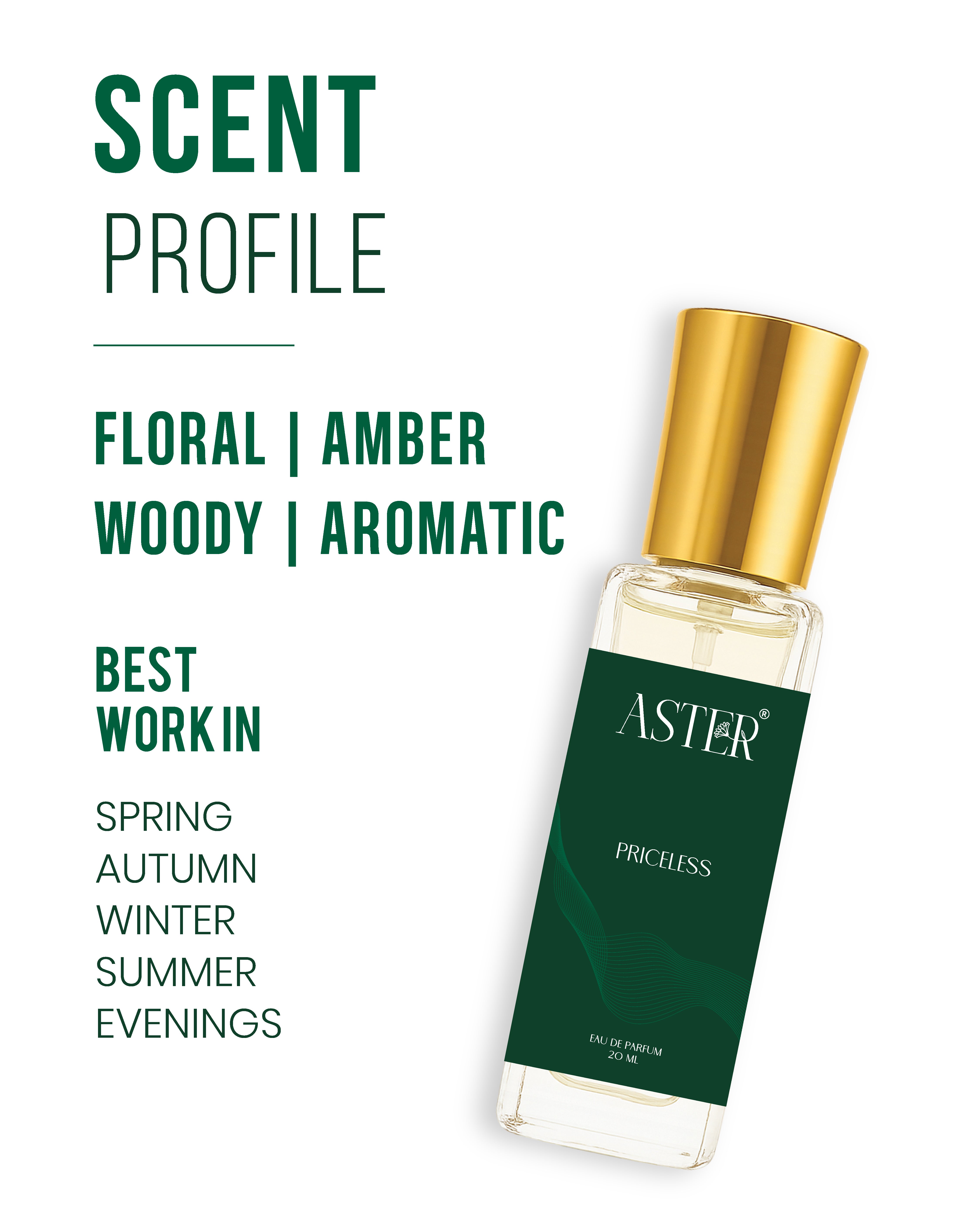 Priceless EDP for Unisex 20ml perfume bottle