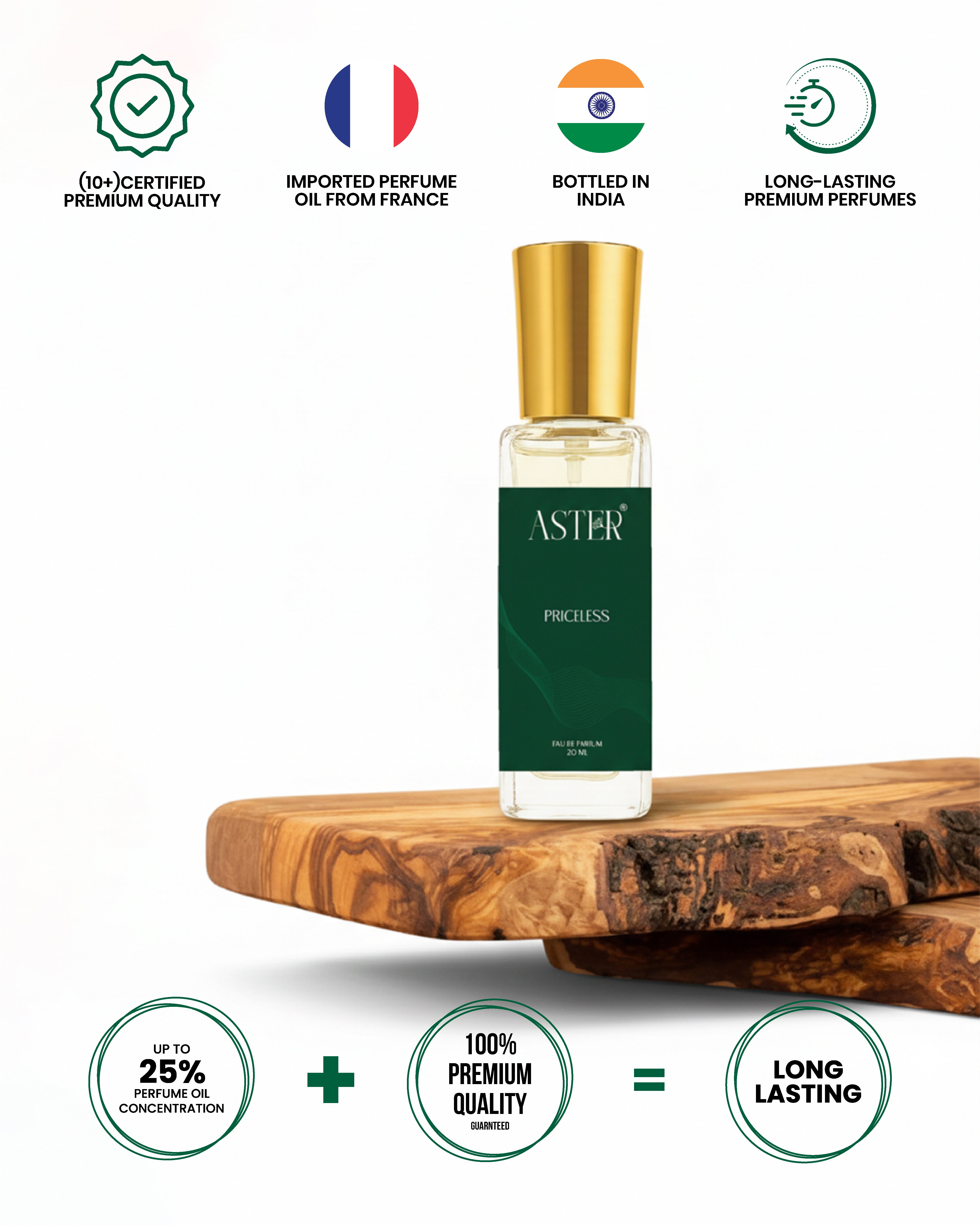 Priceless EDP for Unisex 20ml perfume bottle