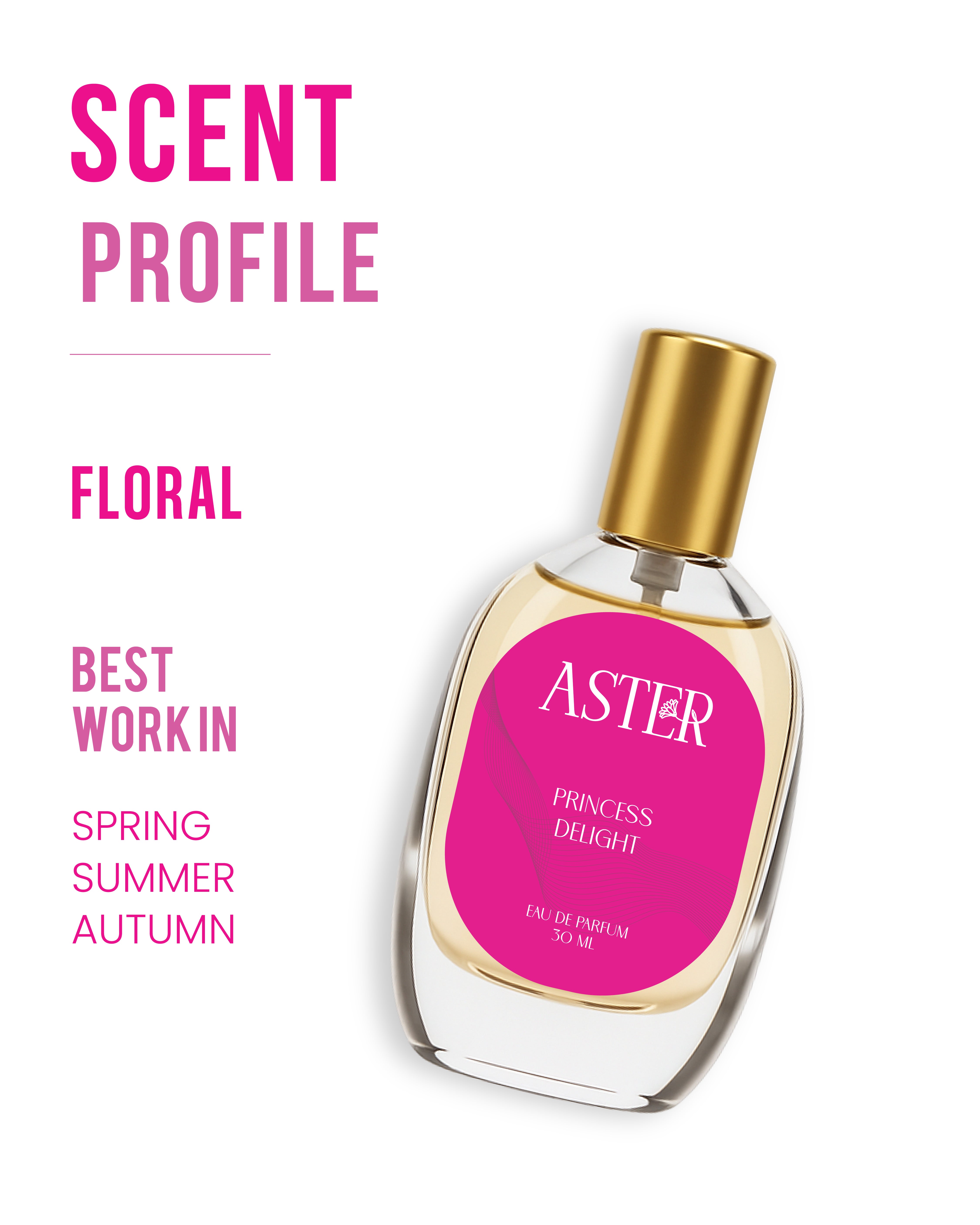 100% Organic Princess Delight for Woman 30ml
