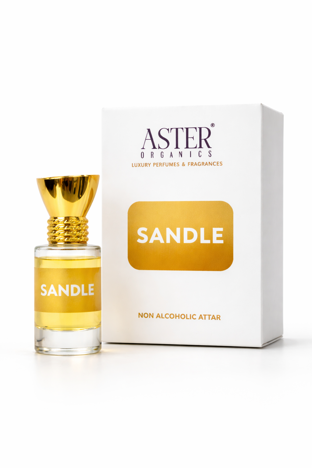 100% Organic Luxury Sandle Attar - 6ml